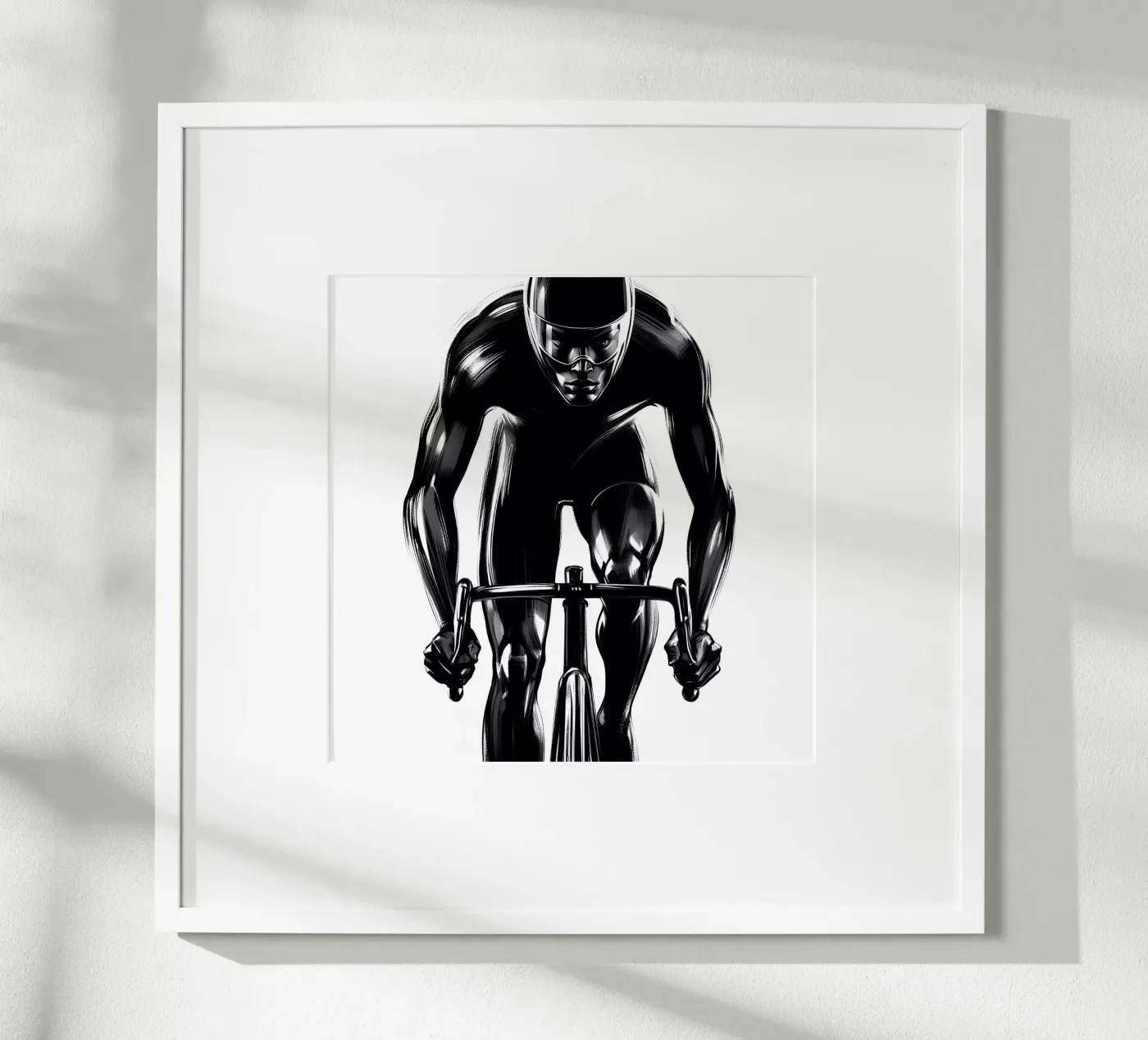 FIETS SPRINT poster van ARTOMATIC