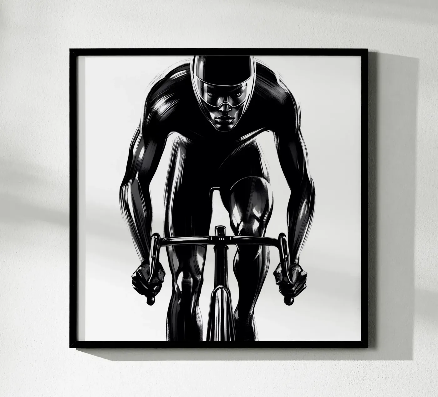 FIETS SPRINT poster van ARTOMATIC