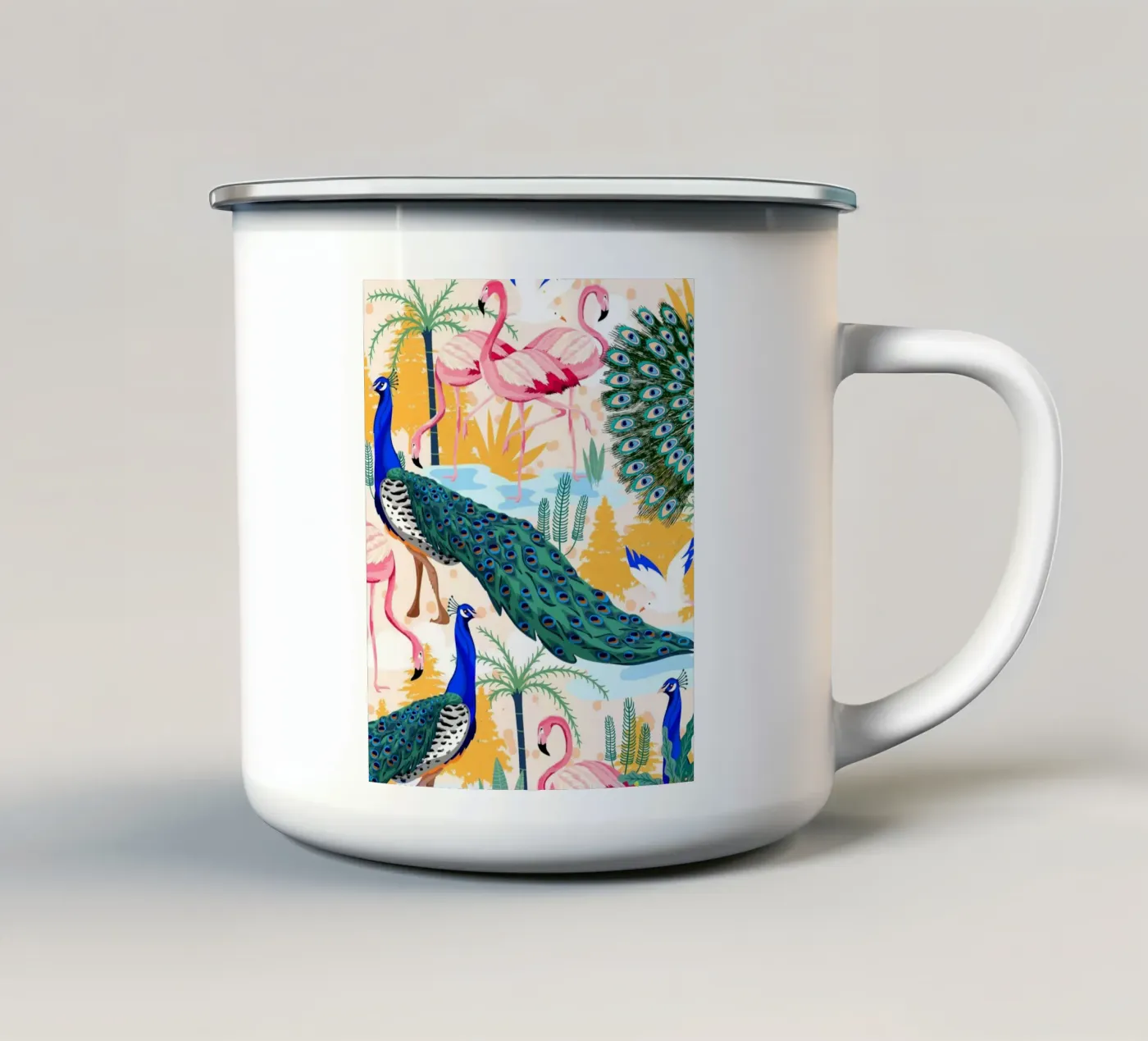 Utopia enamel mug by 83oranges.com