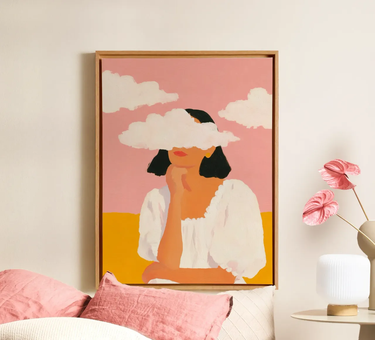 Pensieri offuscati tela da Studio Remiér