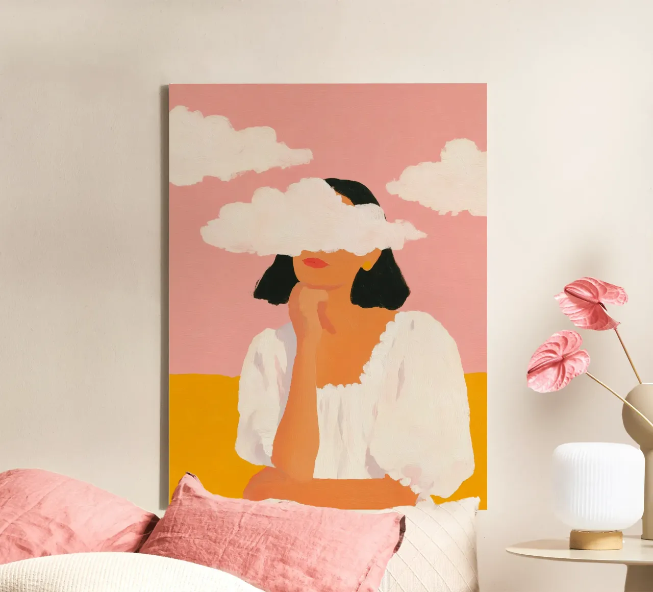 Pensieri offuscati tela da Studio Remiér