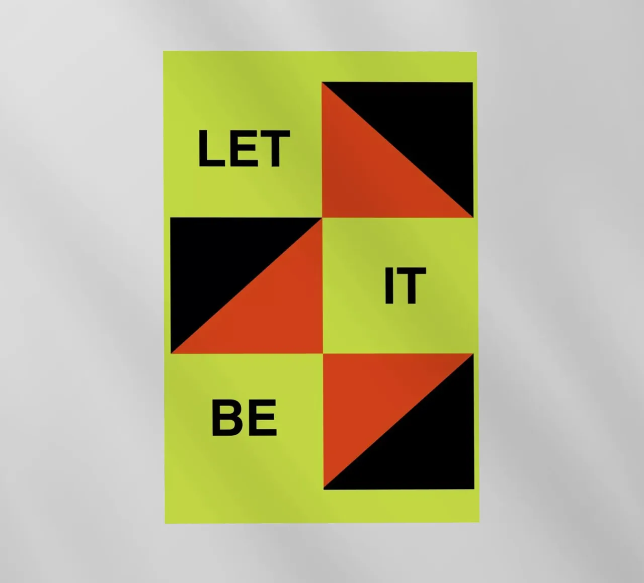 Let It Be pellicola backlit da Naxart