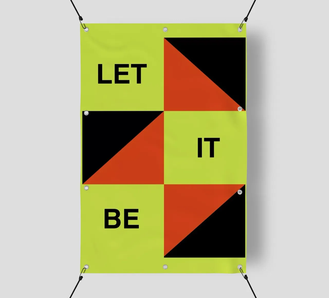 Let It Be telo in pvc da Naxart