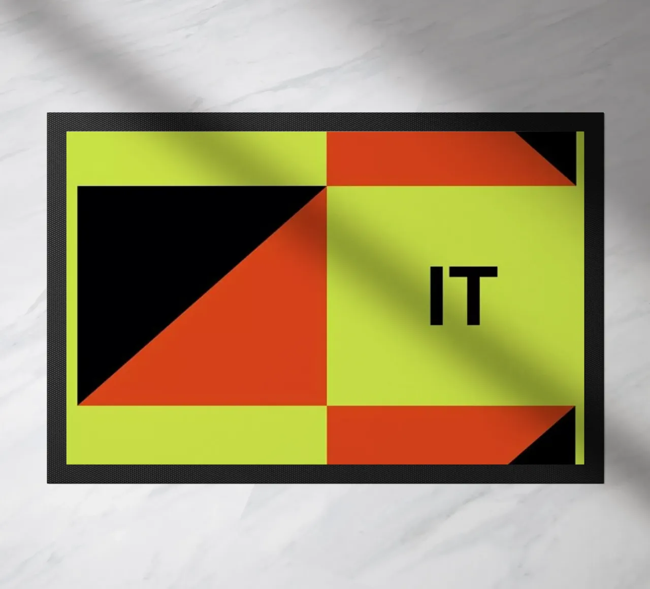 Let It Be doormat by Naxart