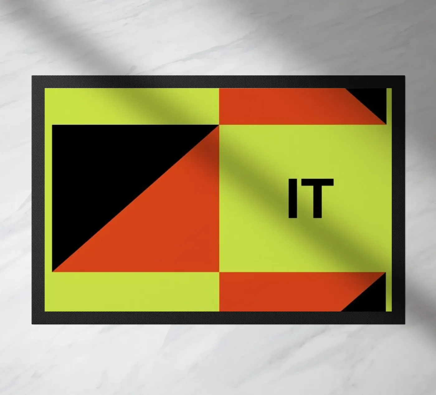 Let It Be doormat by Naxart