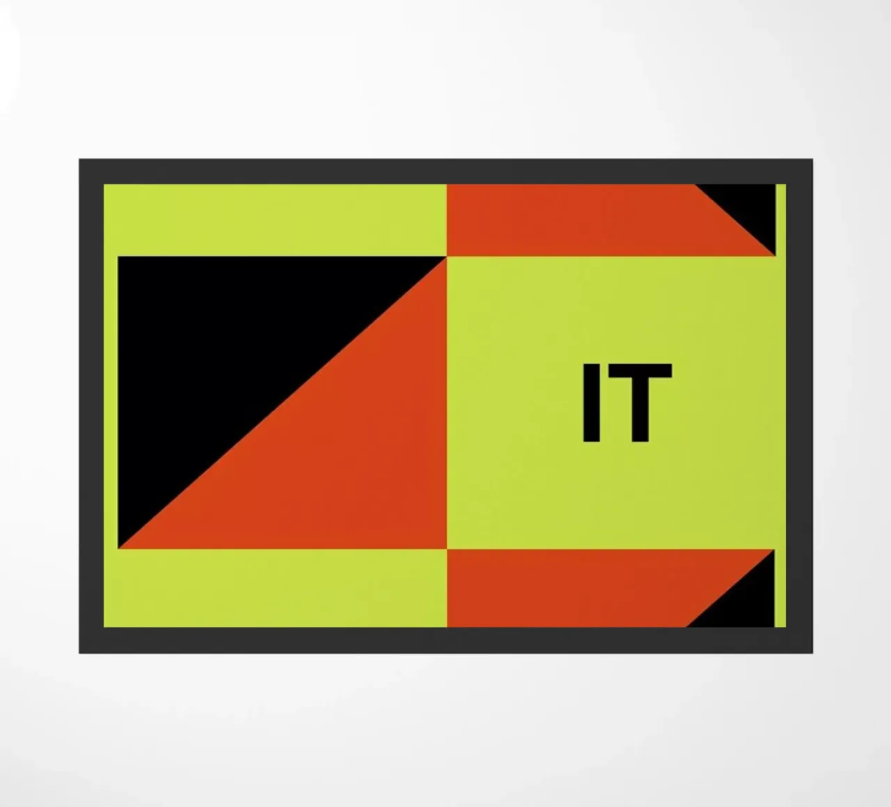 Let It Be doormat by Naxart