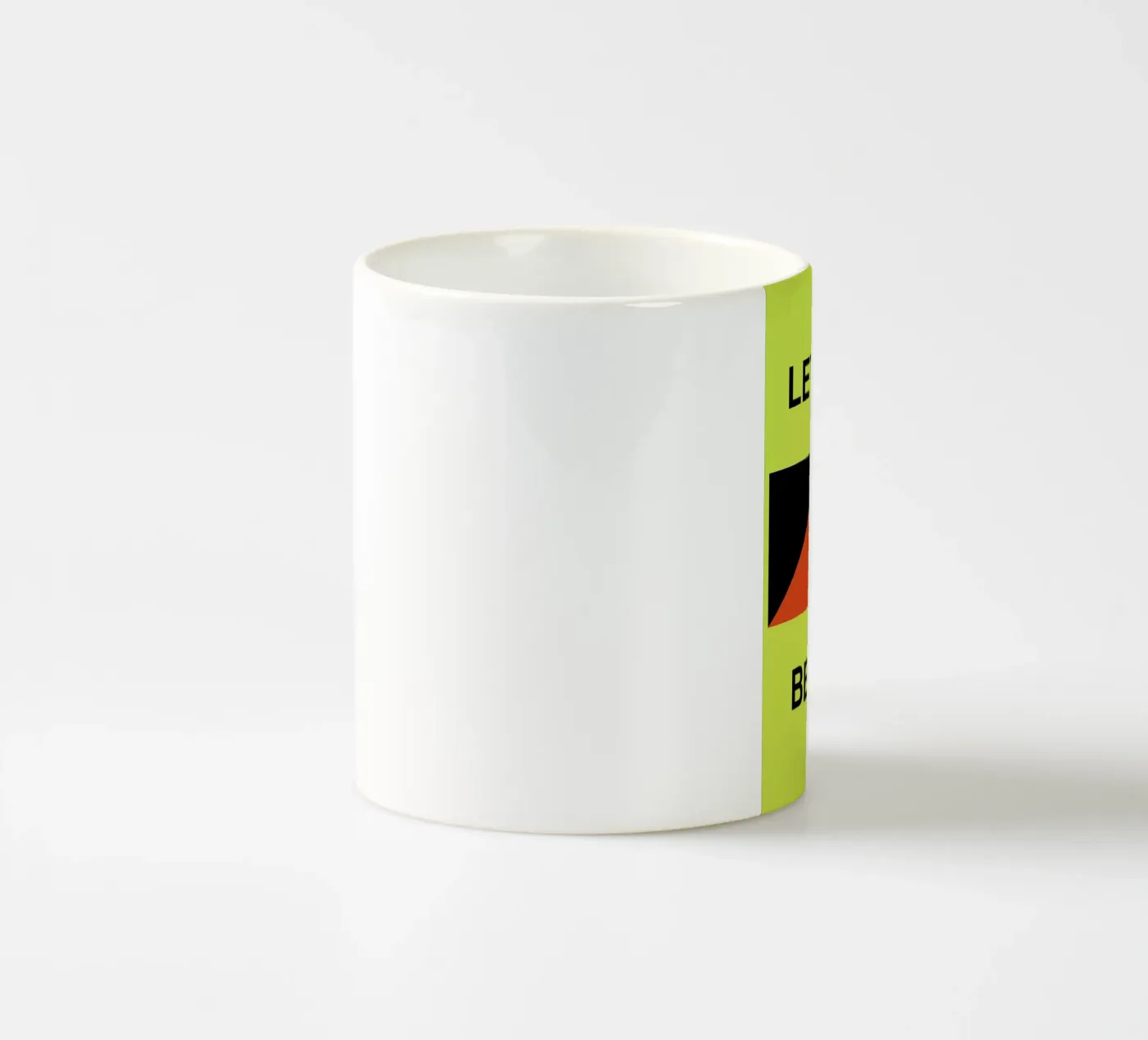 Let It Be ceramic mug by Naxart