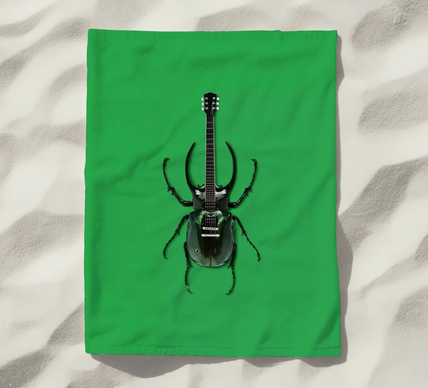 Beatle strandhanddoek van 360brain