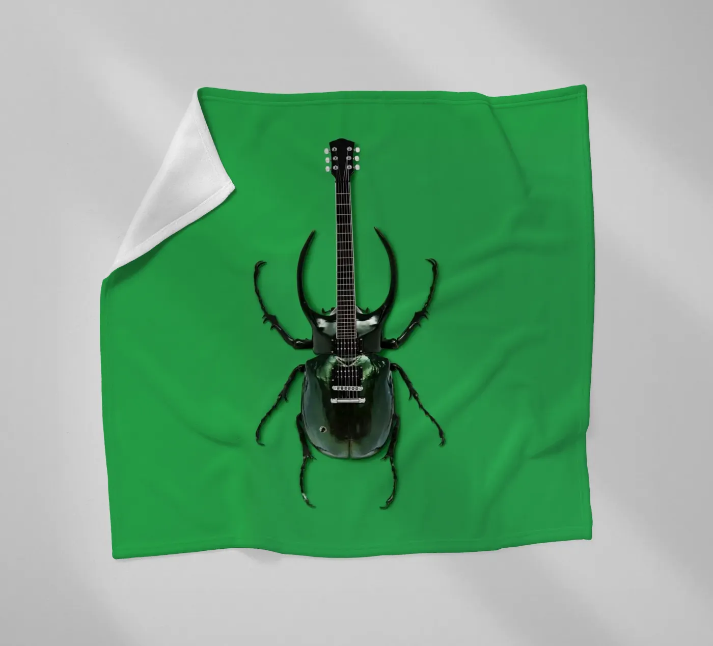 Beatle fleece blanket by 360brain