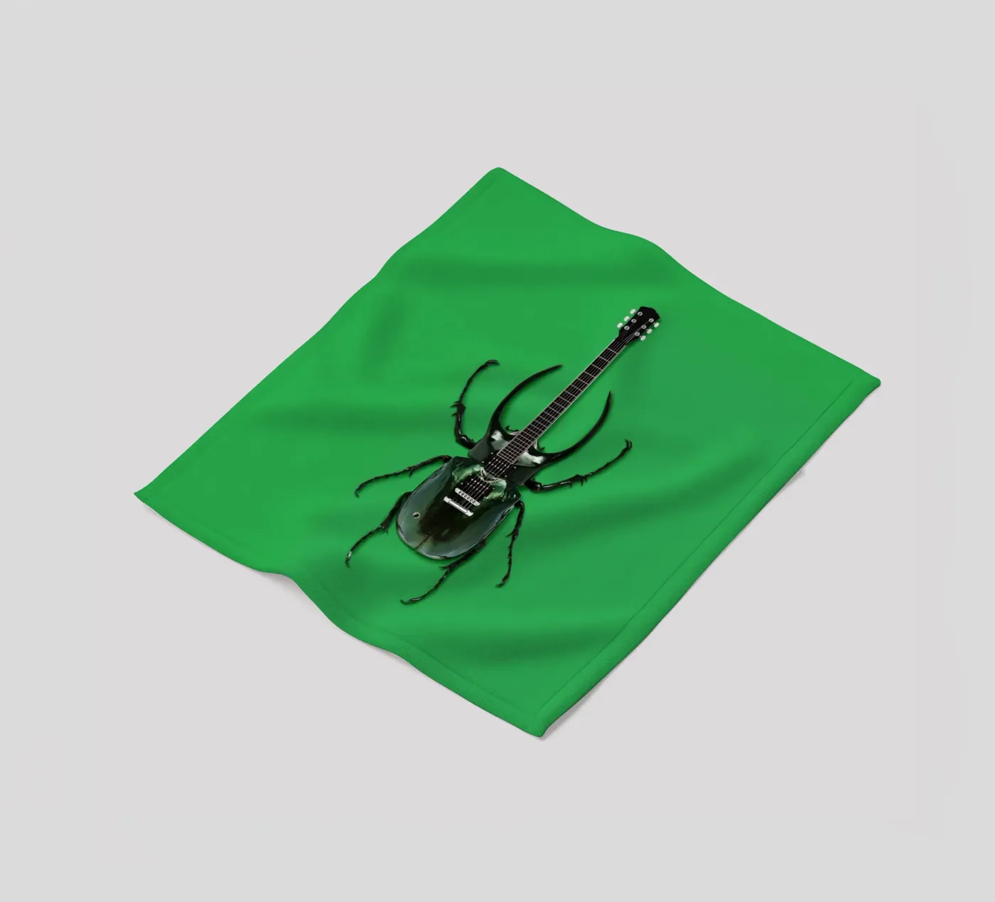 Beatle fleece blanket by 360brain