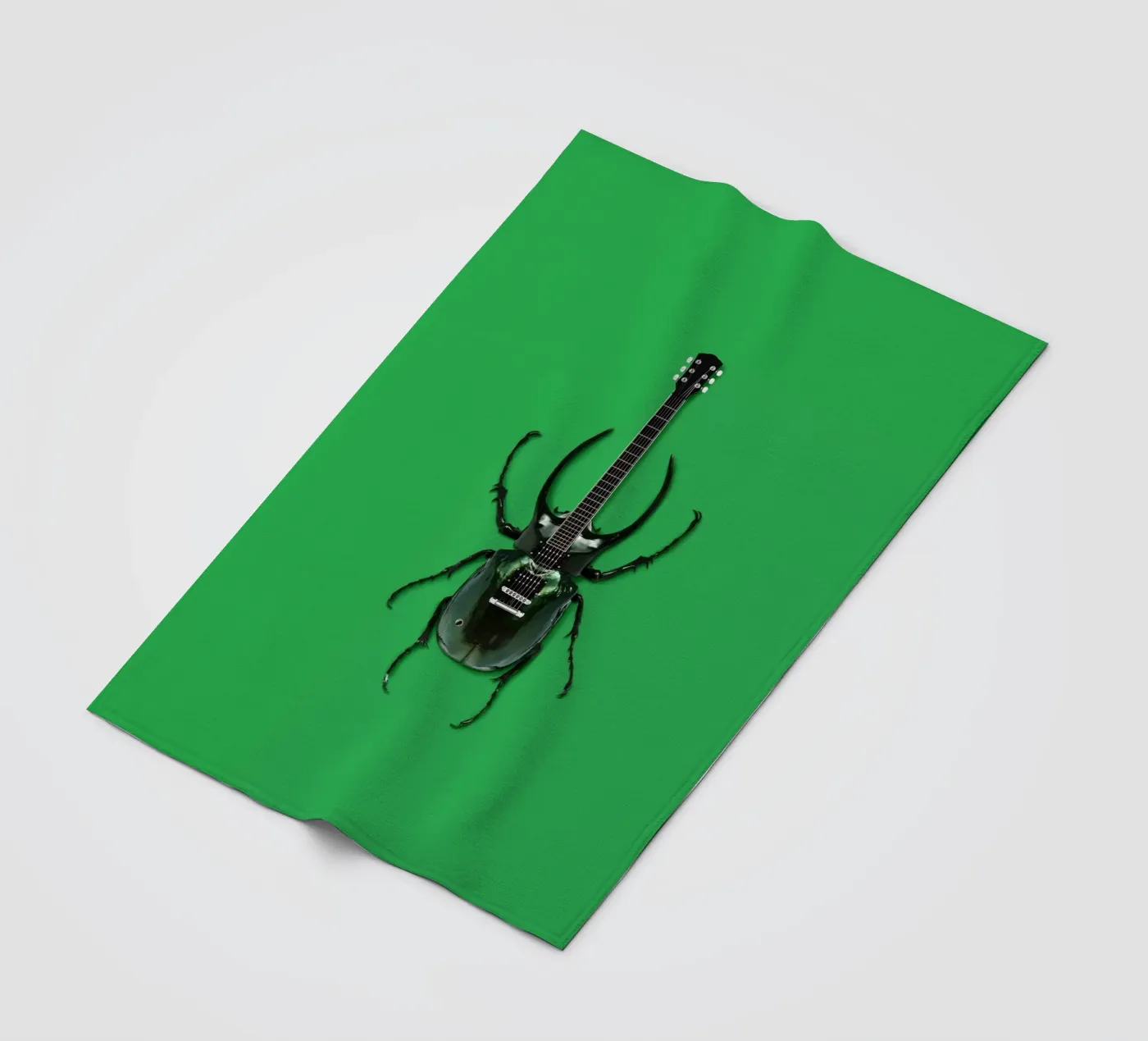 Beatle fleece blanket by 360brain