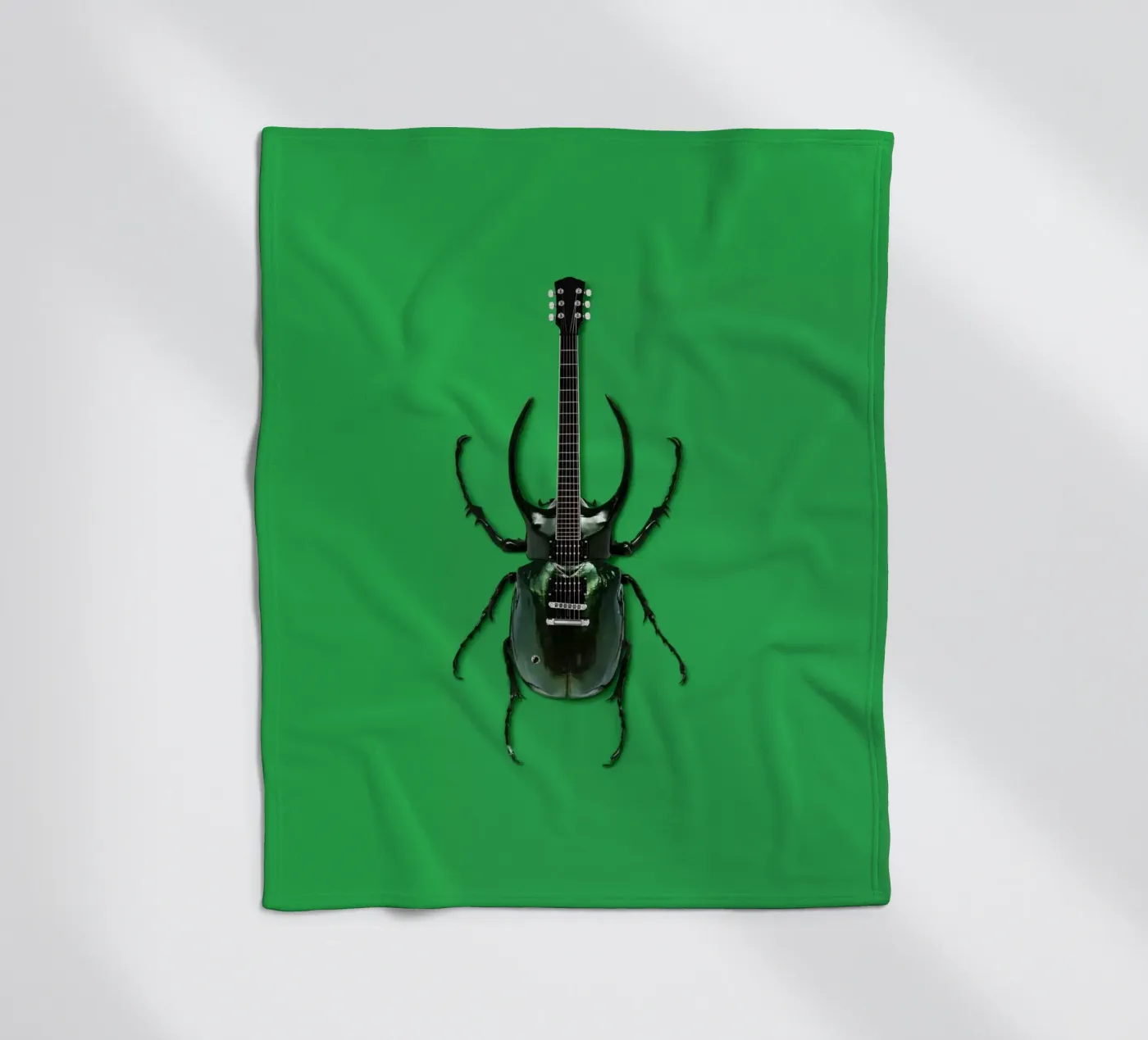 Beatle fleece blanket by 360brain