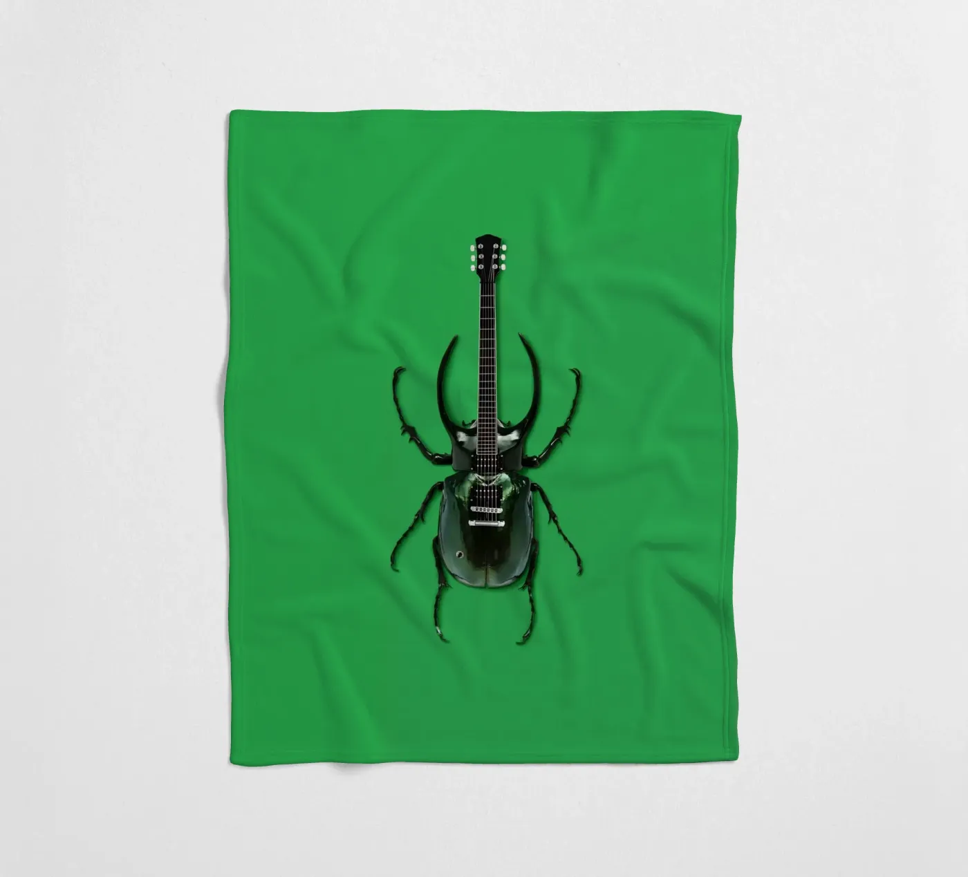 Beatle fleece blanket by 360brain