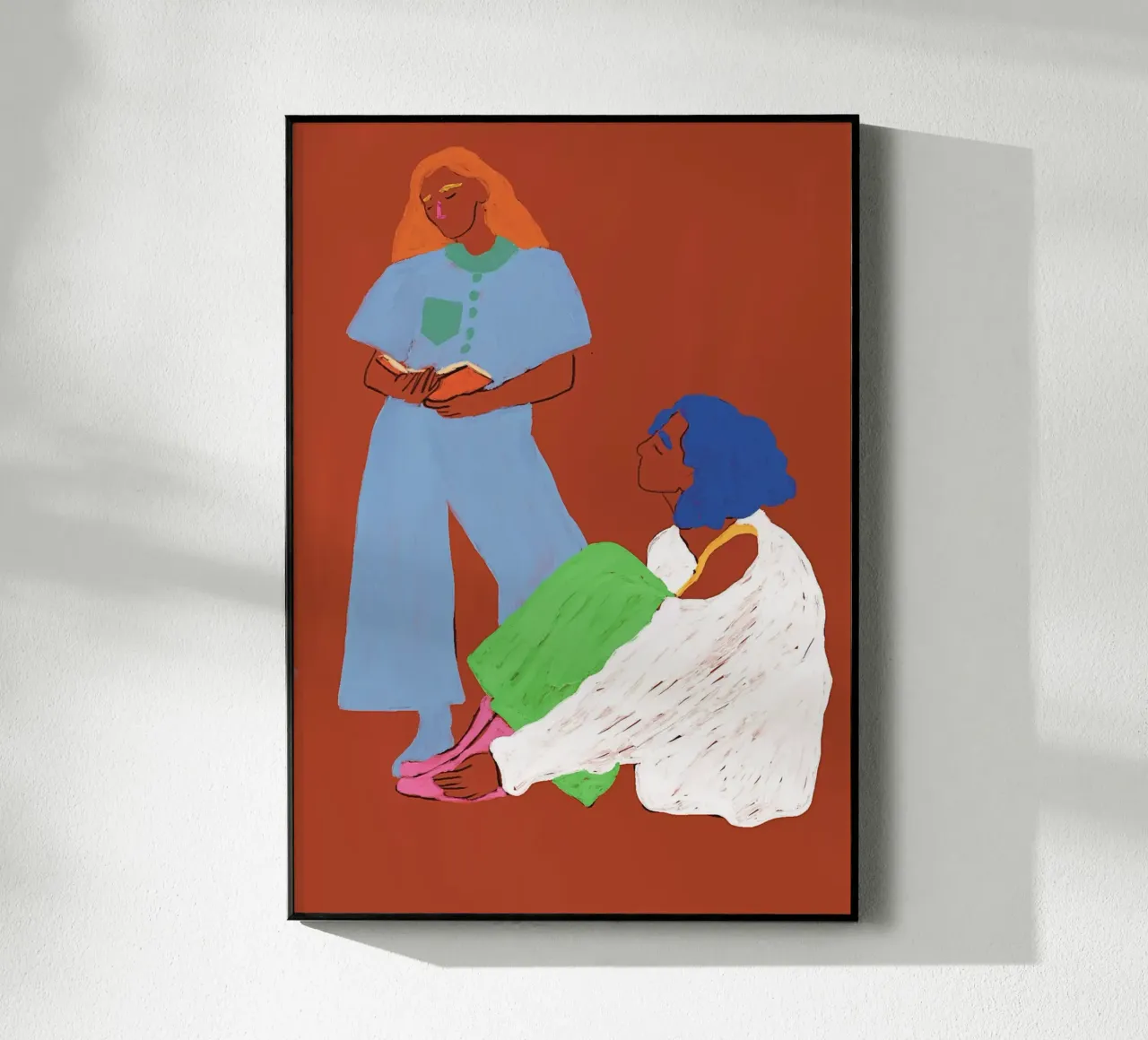 Le prove e il libro rosso plexiglass da tainah negreiros