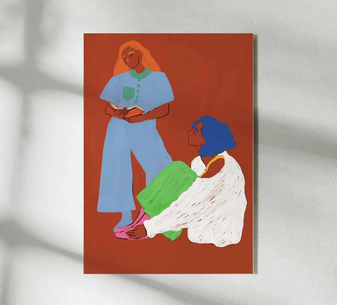 Le prove e il libro rosso plexiglass da tainah negreiros