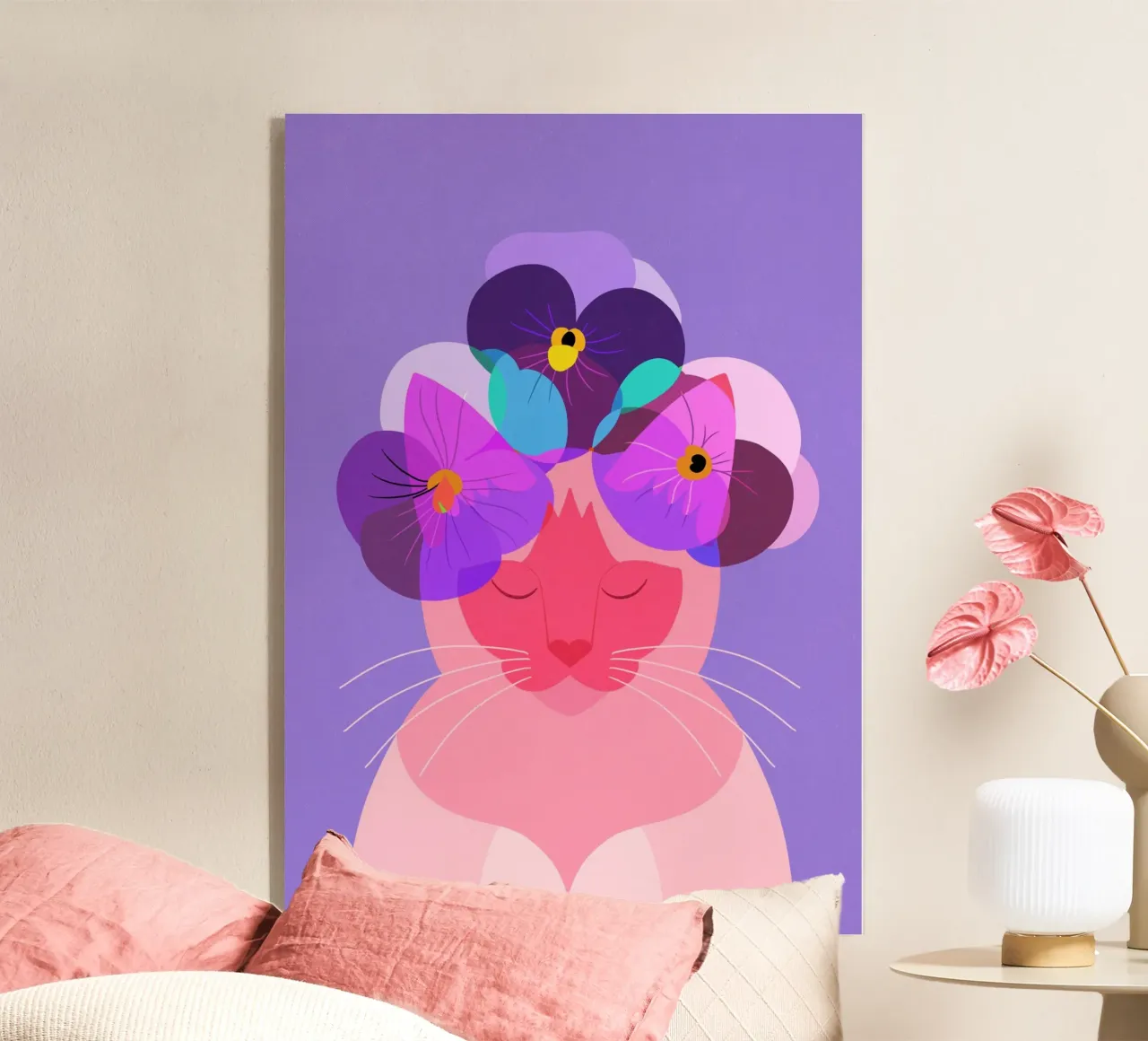 Le chat plexiglass da Nesill