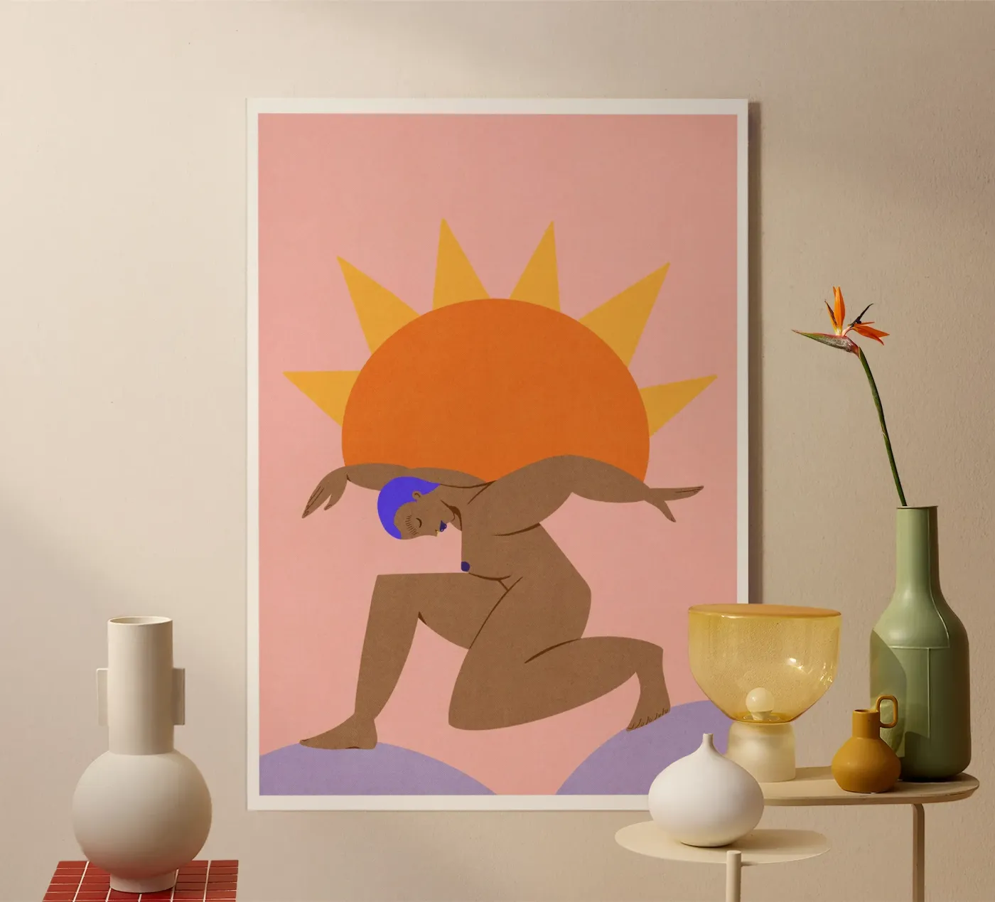 i shine Acryl-Glas von Nesill