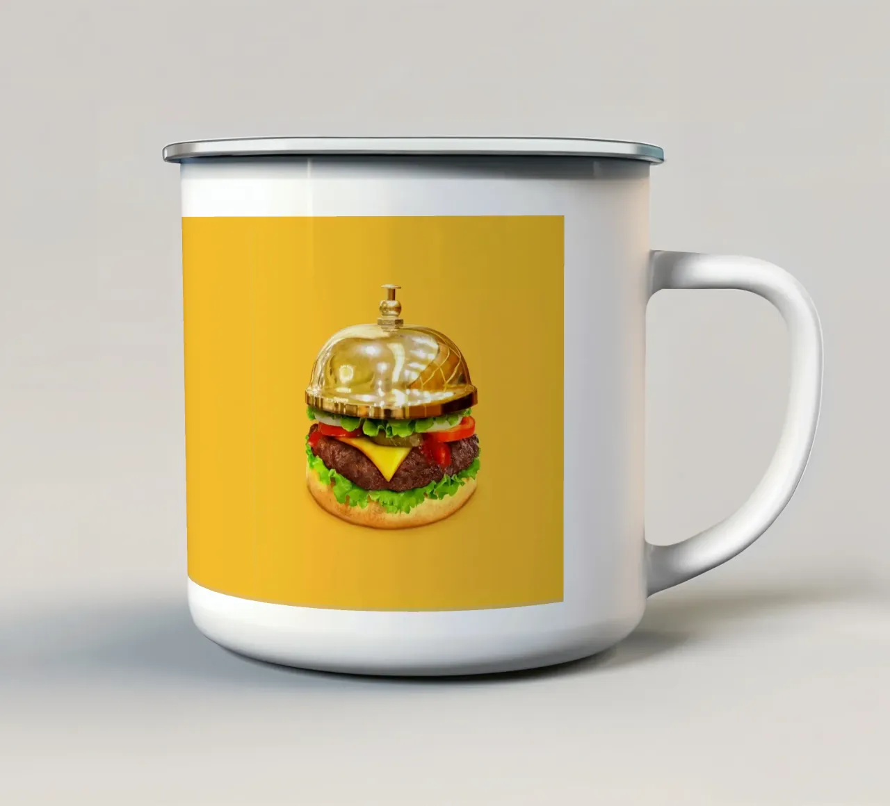 Chiamata del cittadino tazza in smalto da 360brain