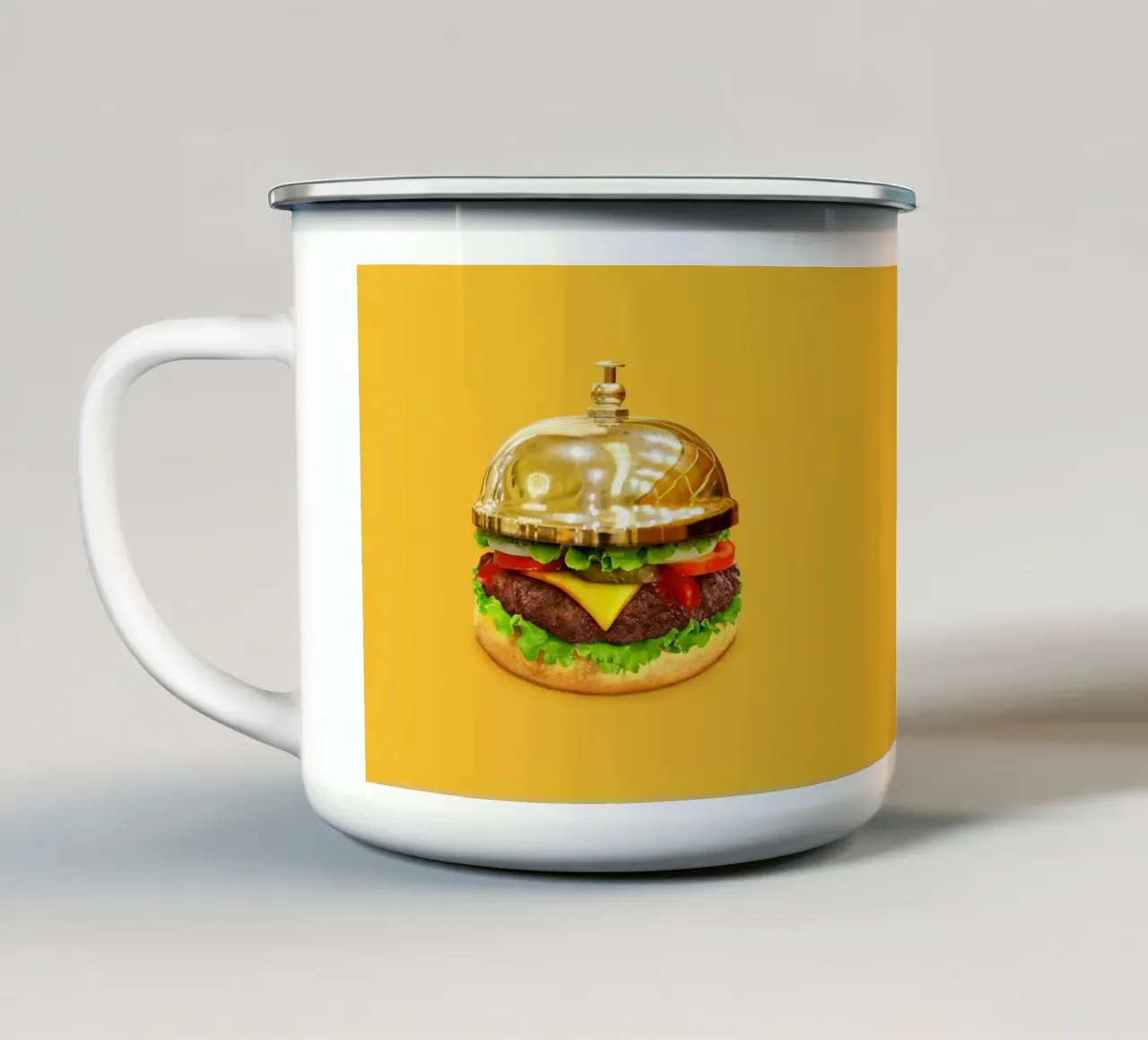 Chiamata del cittadino tazza in smalto da 360brain