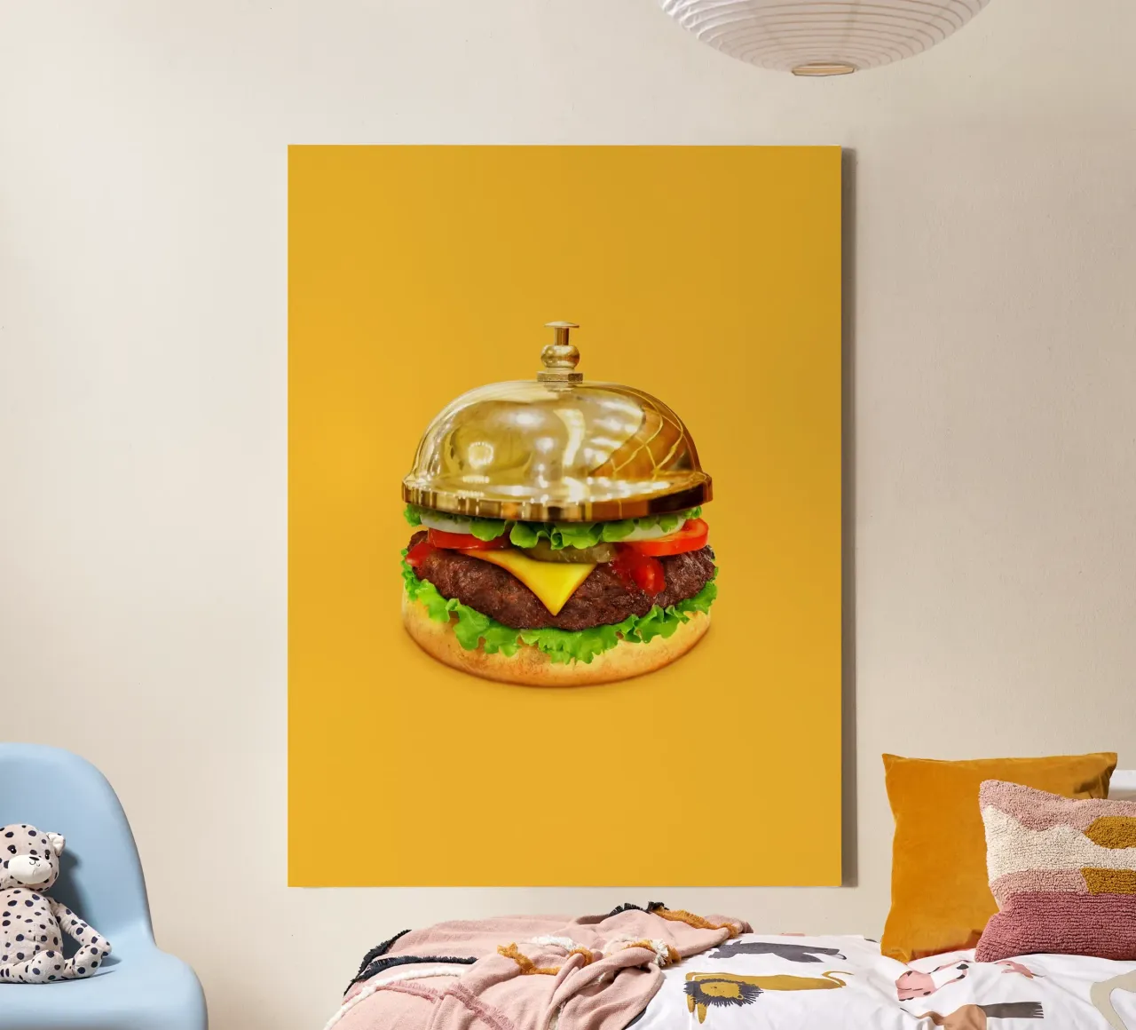 Burger Calling canvas met Baklijst van 360brain