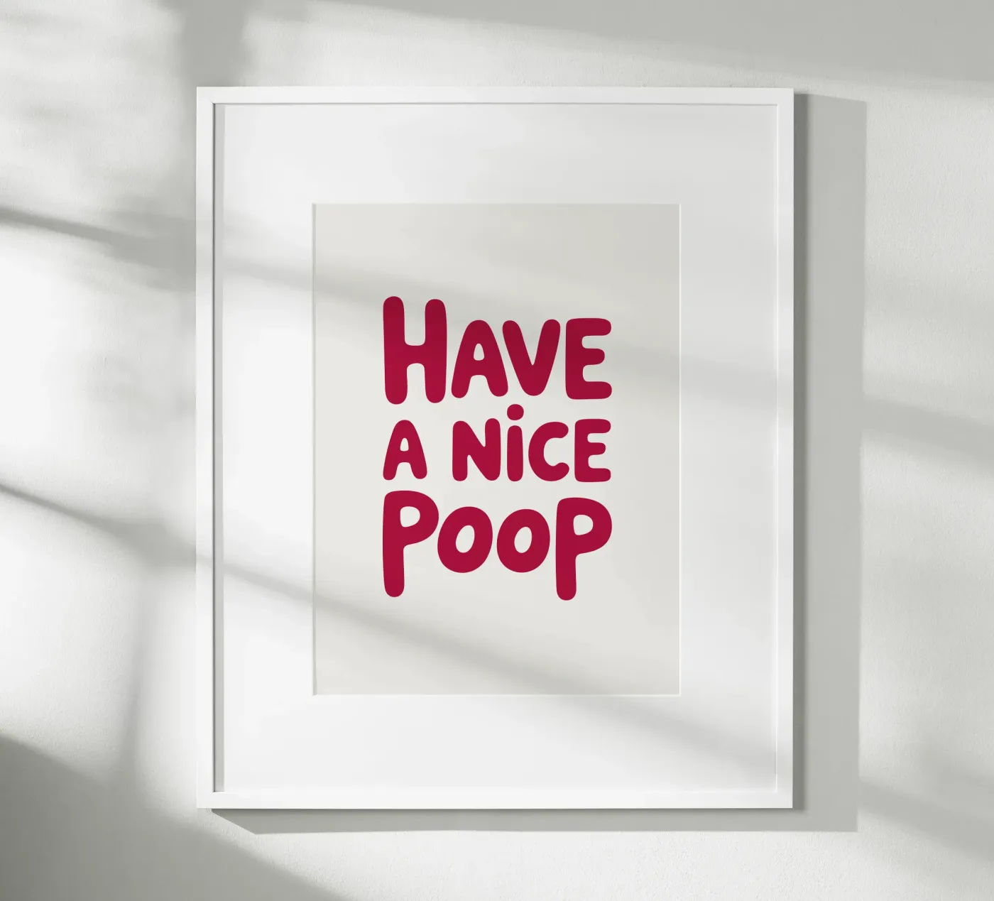 Poop poster van FELICIA