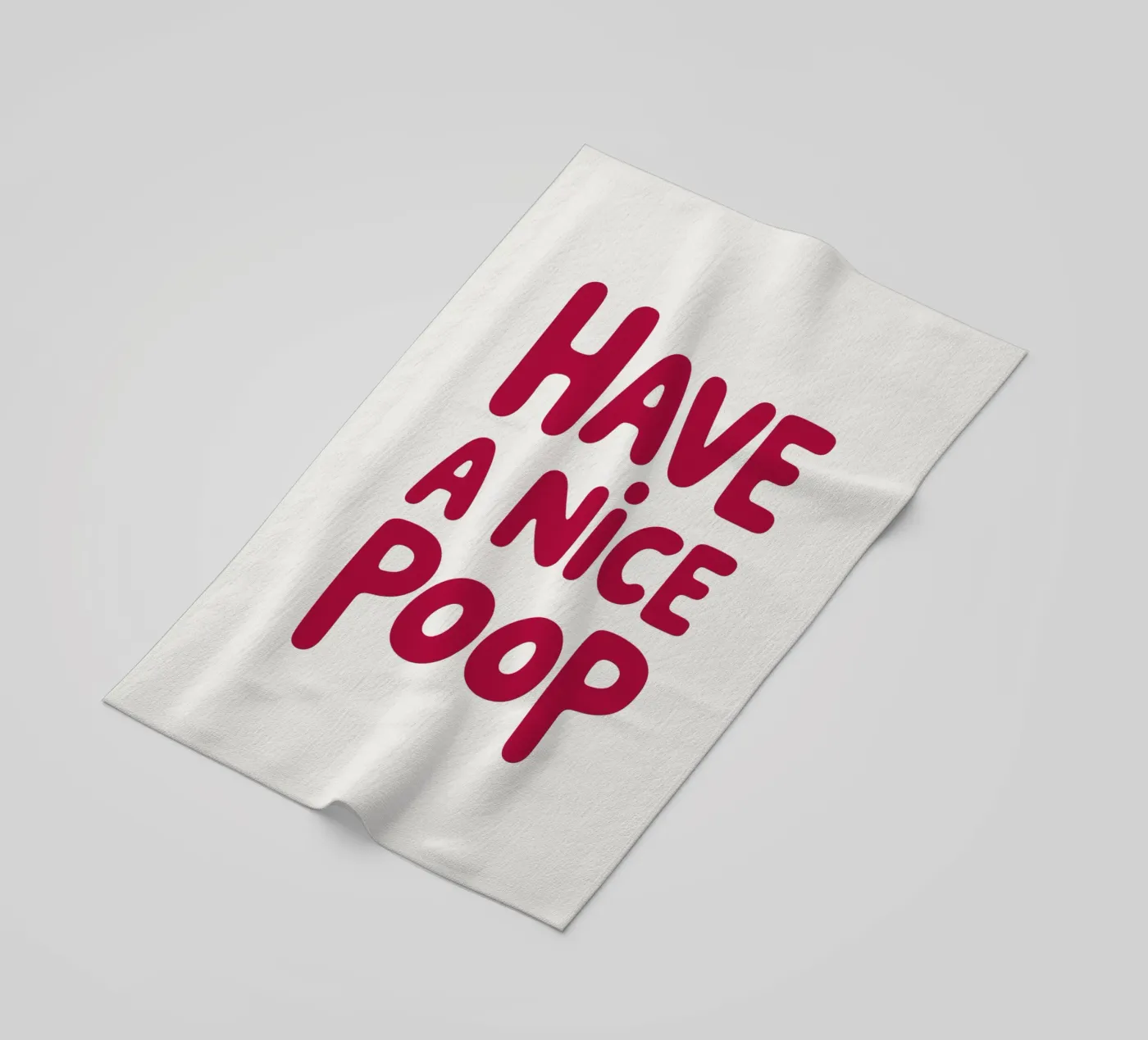 Poop beach towel by FELICIA