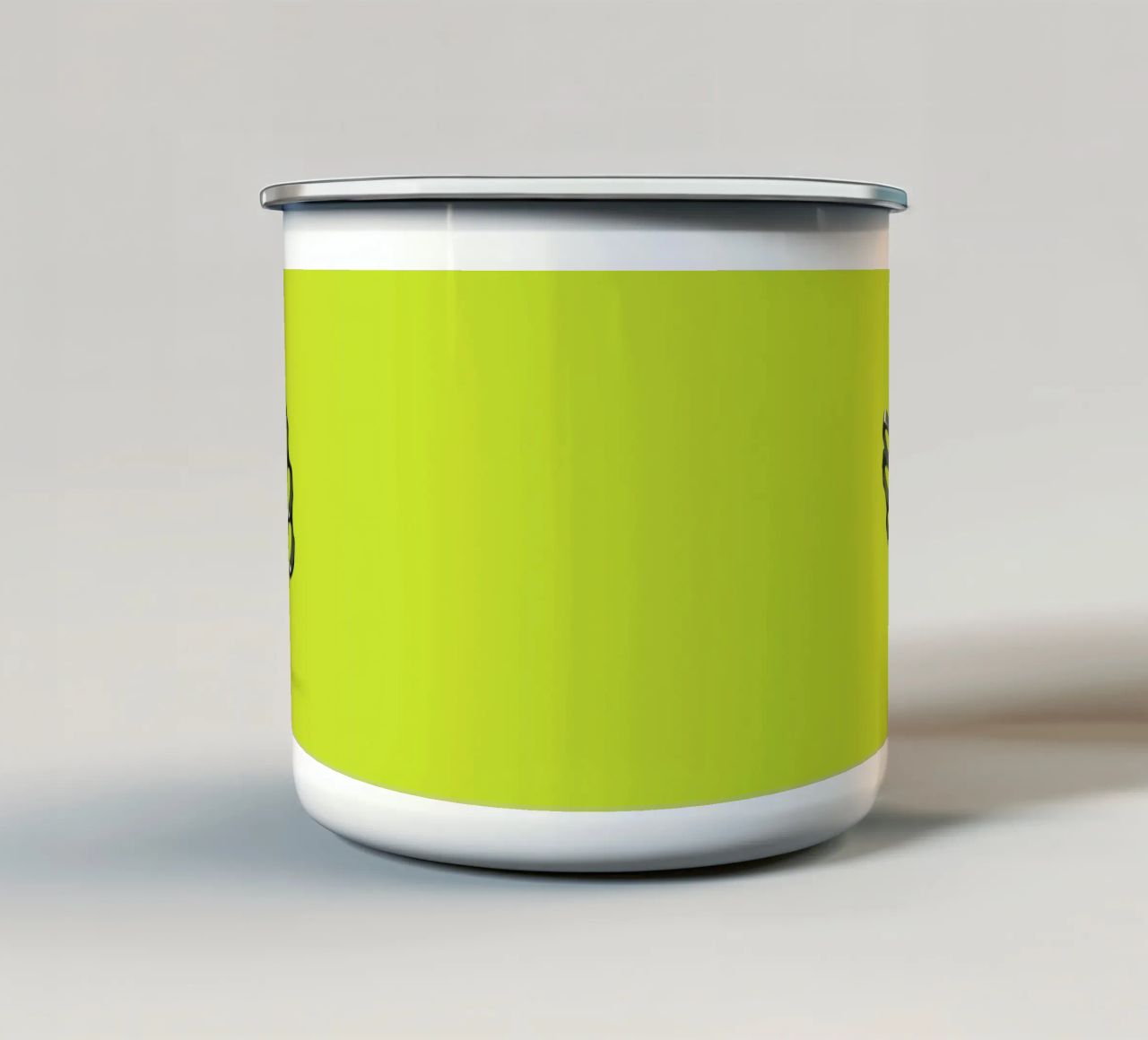 Pungere come una farfalla tazza in smalto da 360brain
