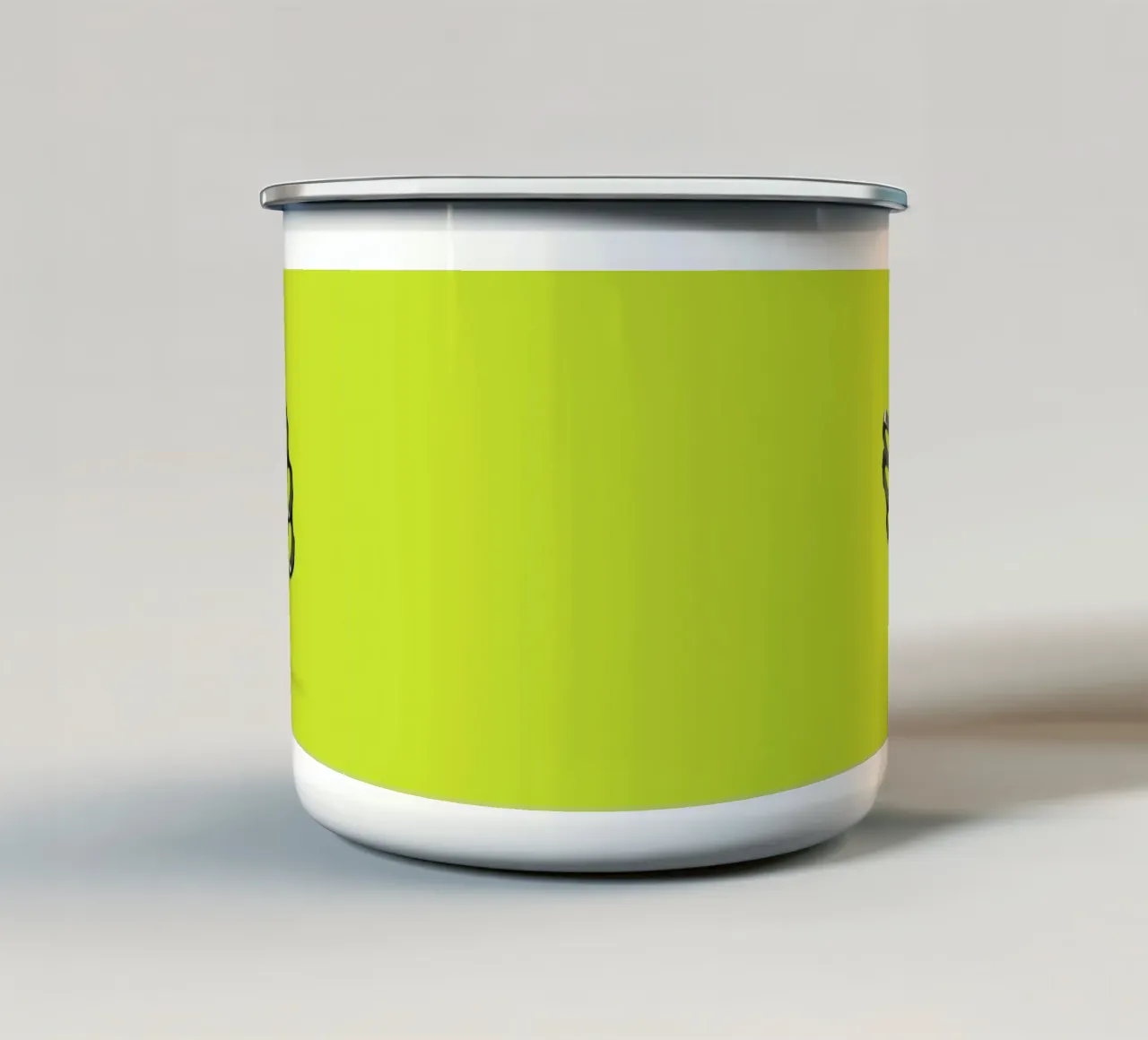 Pungere come una farfalla tazza in smalto da 360brain
