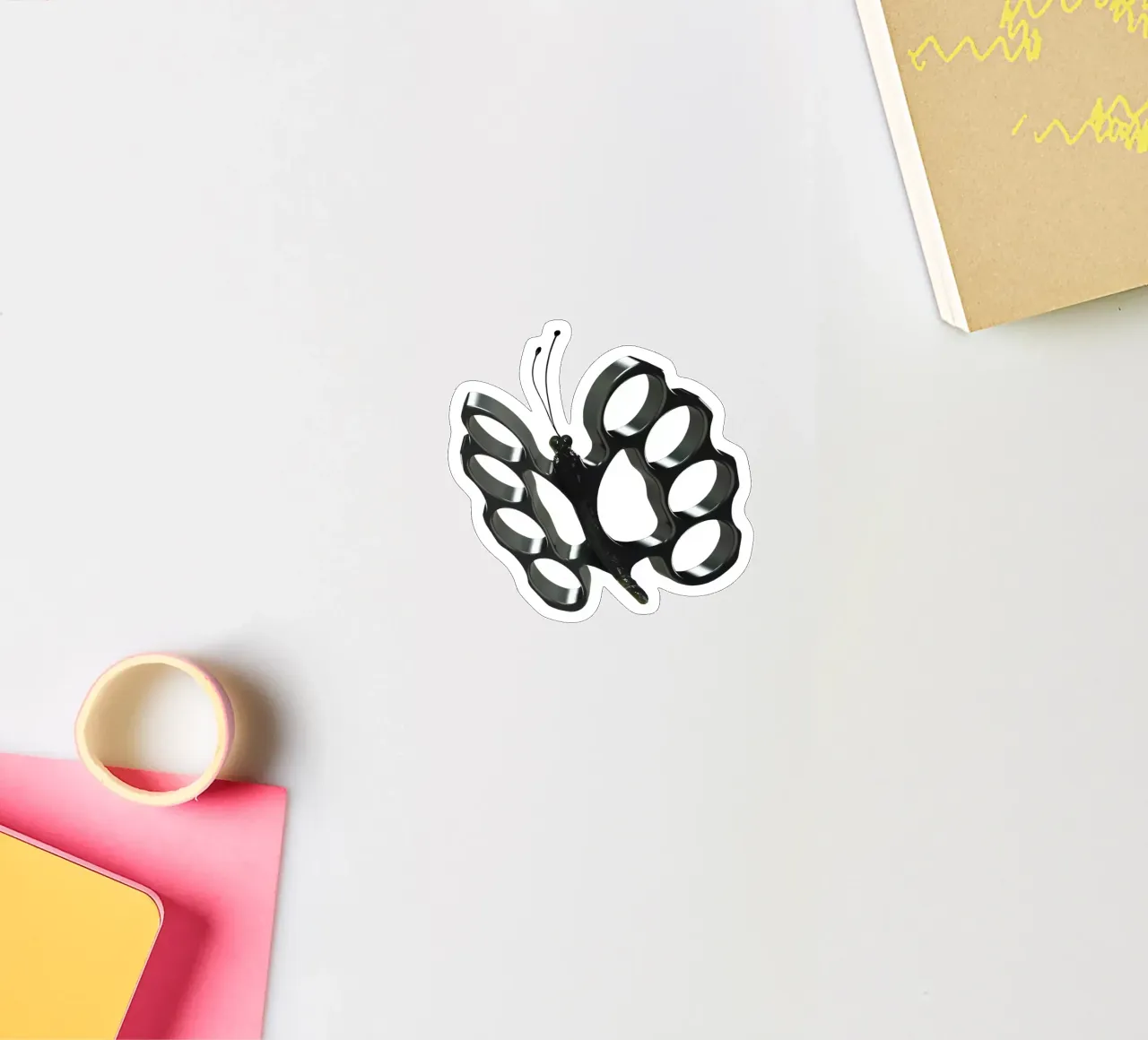 Sting Like A Butterfly sticker by 360brain