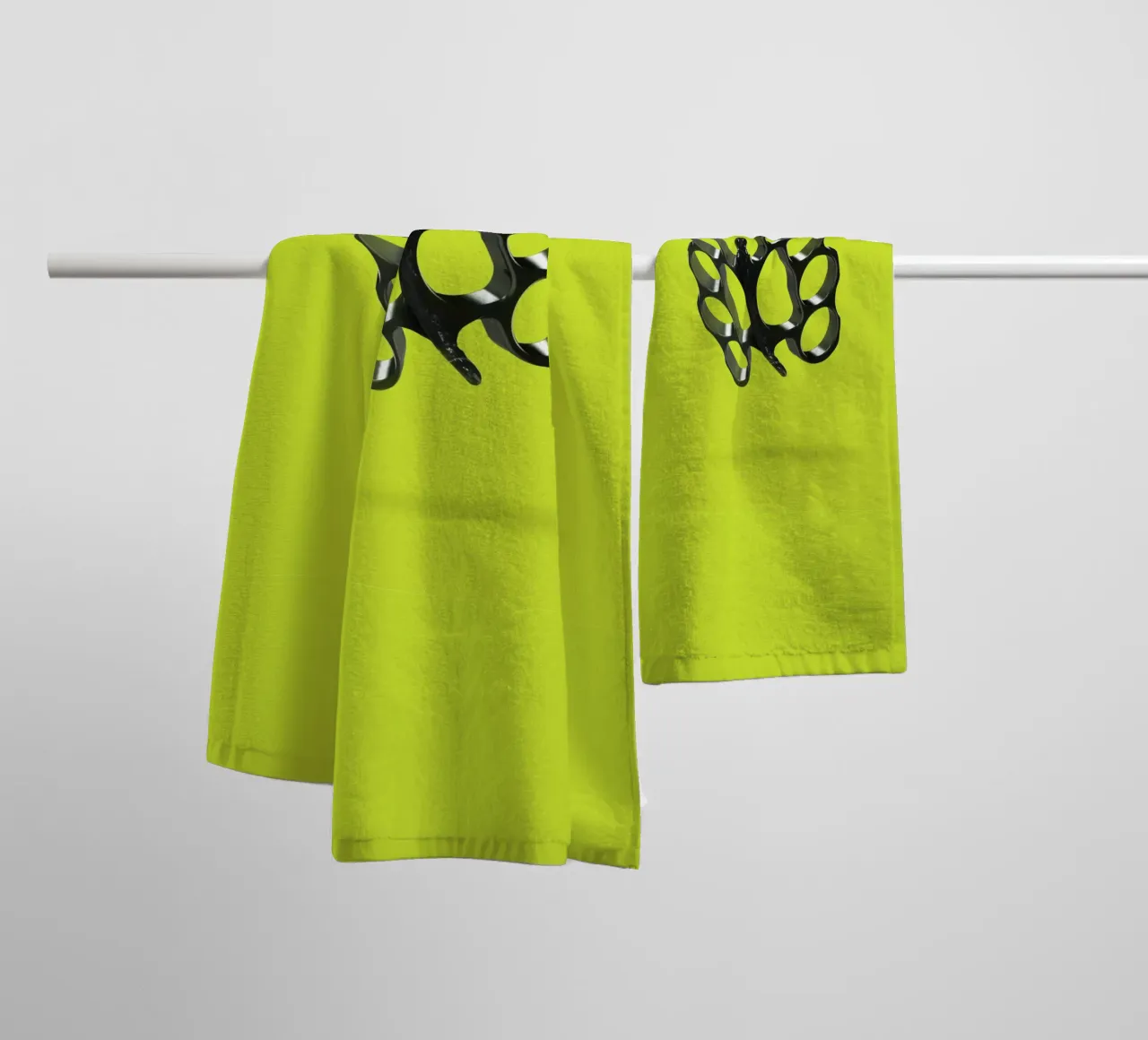 Sting Like A Butterfly towel by 360brain