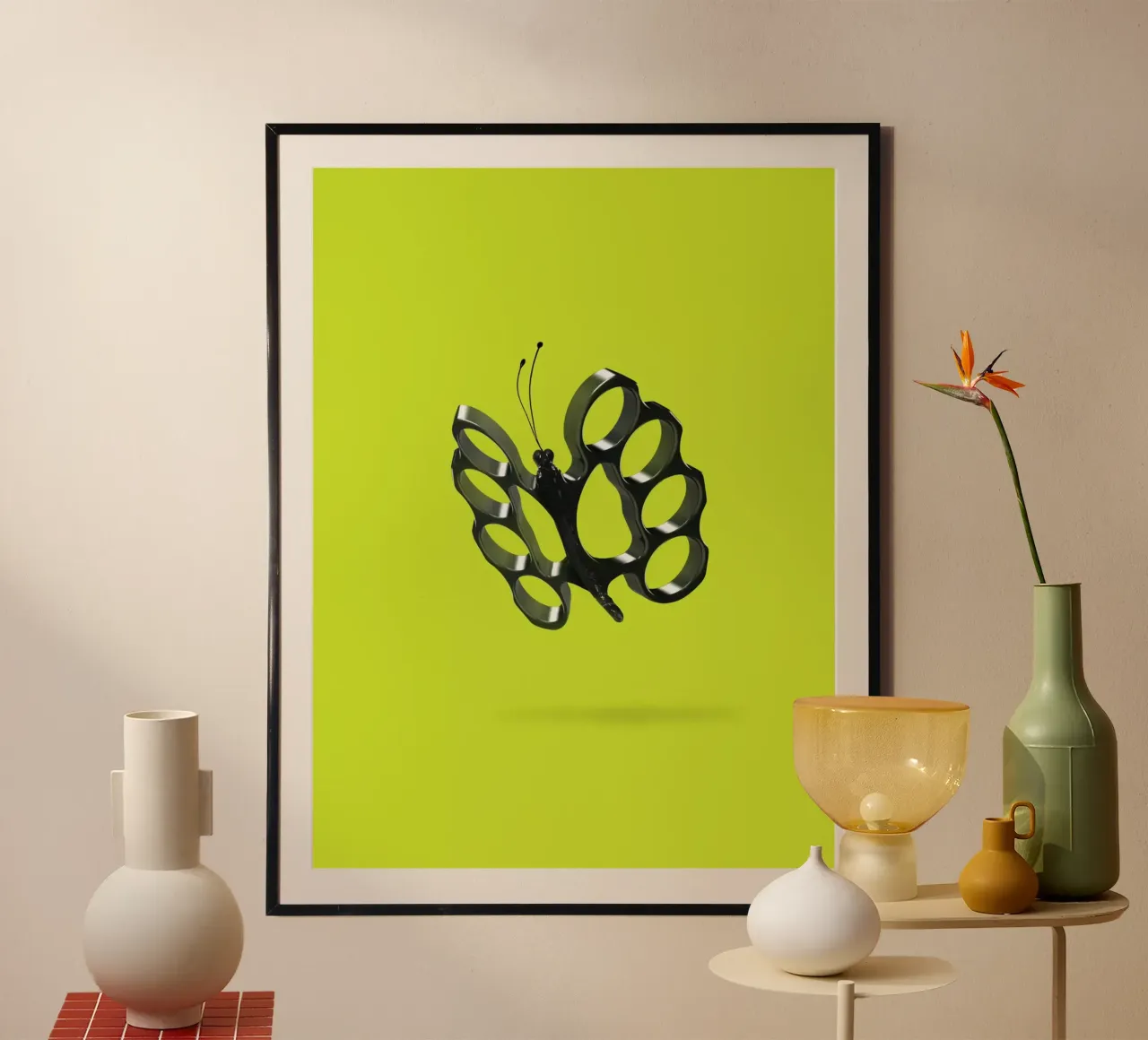 Sting Like A Butterfly hahnemühle by 360brain