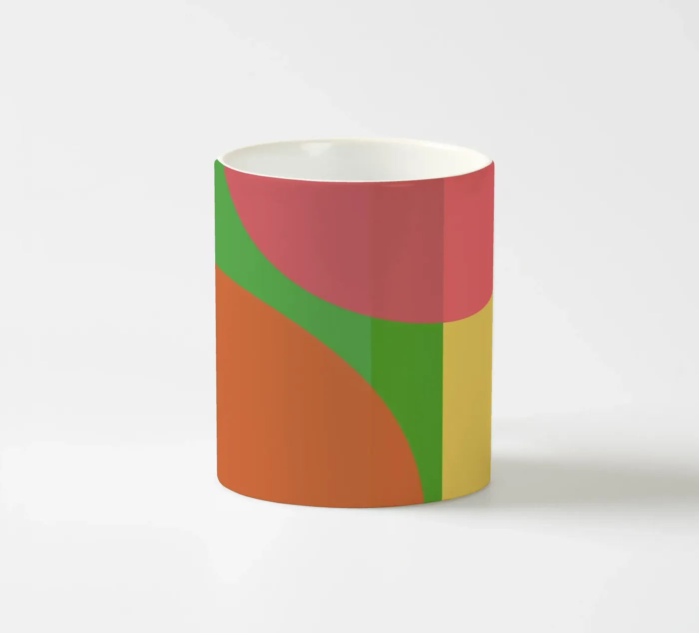 Affinity III ceramic mug by Rose Beck Art