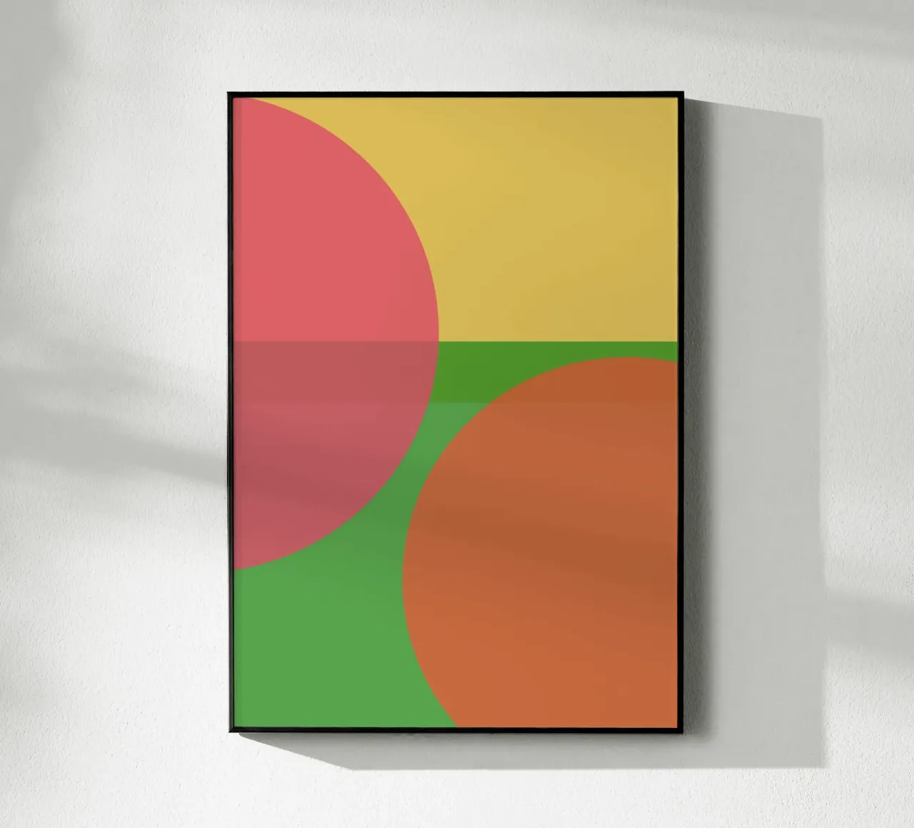 Affinity III Acryl-Glas von Rose Beck Art