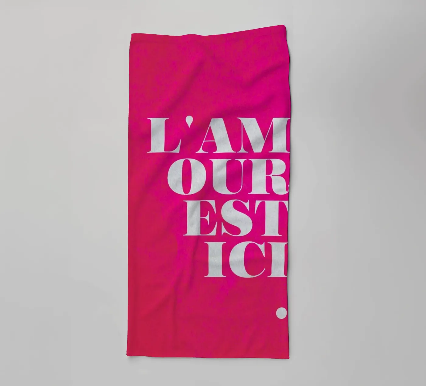 Love towel by Three Of The Possessed