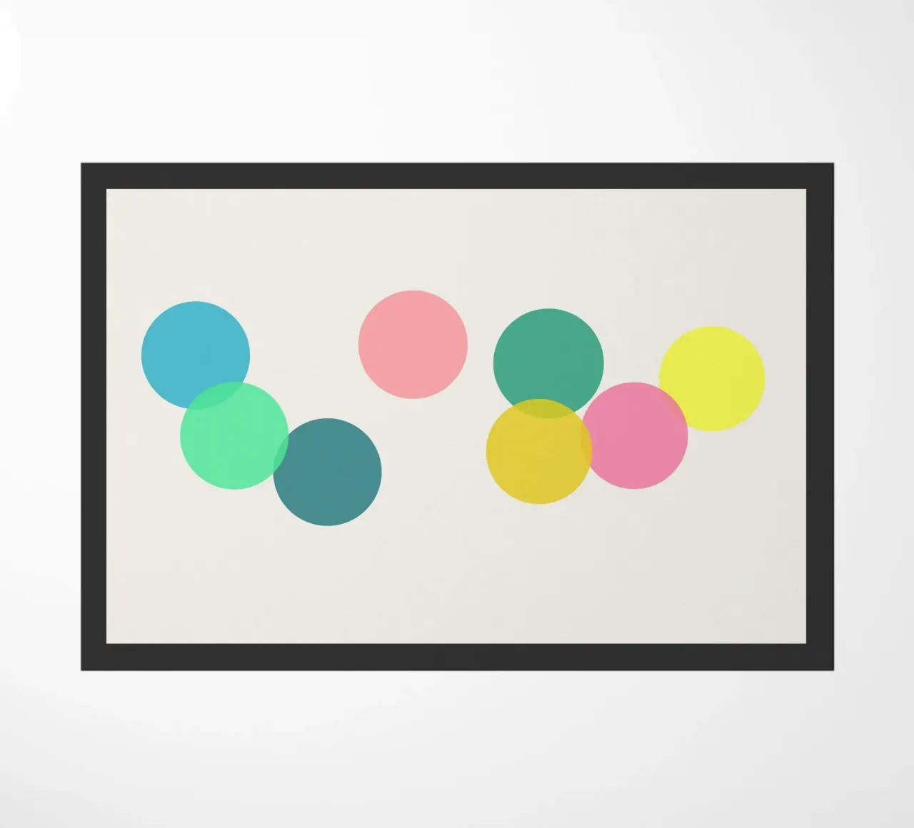 Dance deurmat van Rose Beck Art