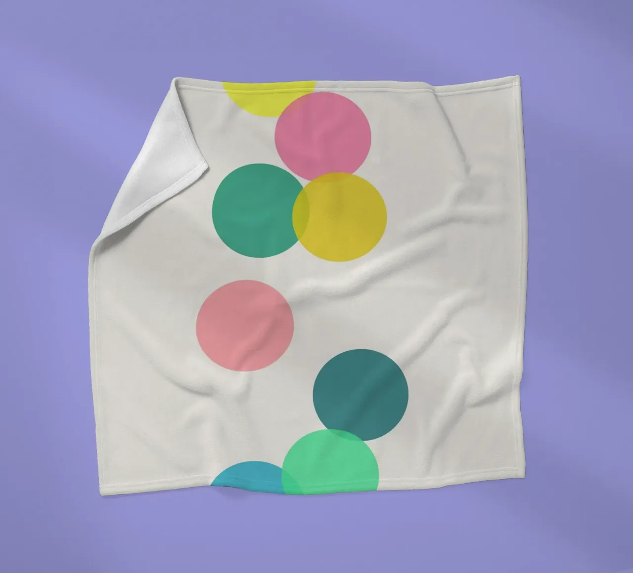 Dans fleecedeken van Rose Beck Art