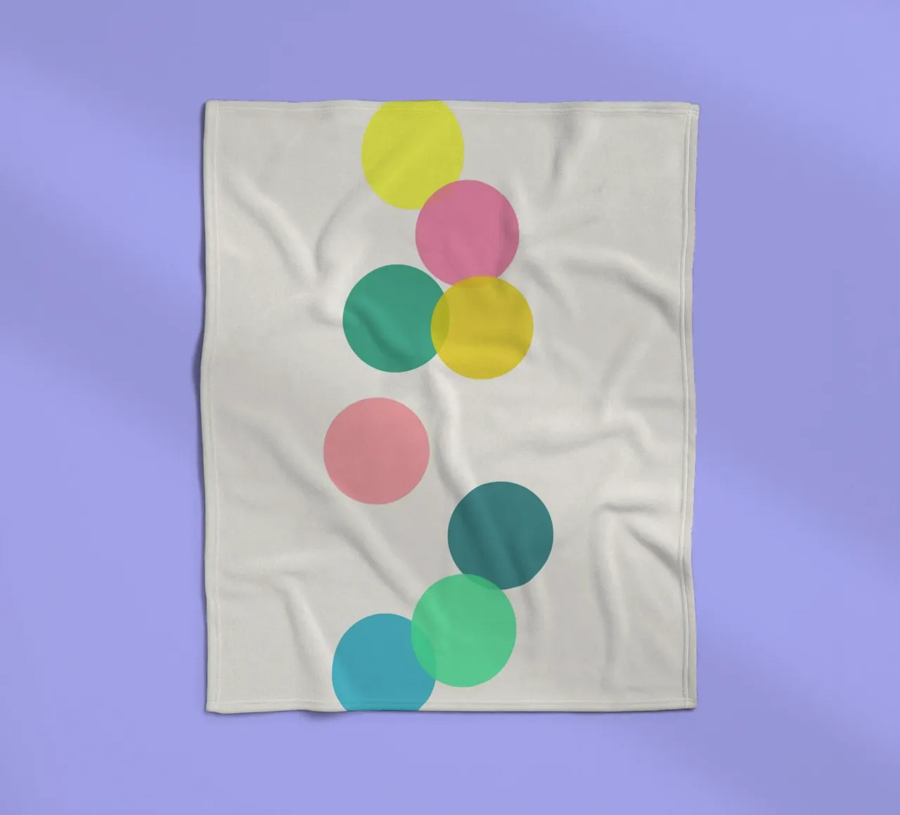 Dans fleecedeken van Rose Beck Art