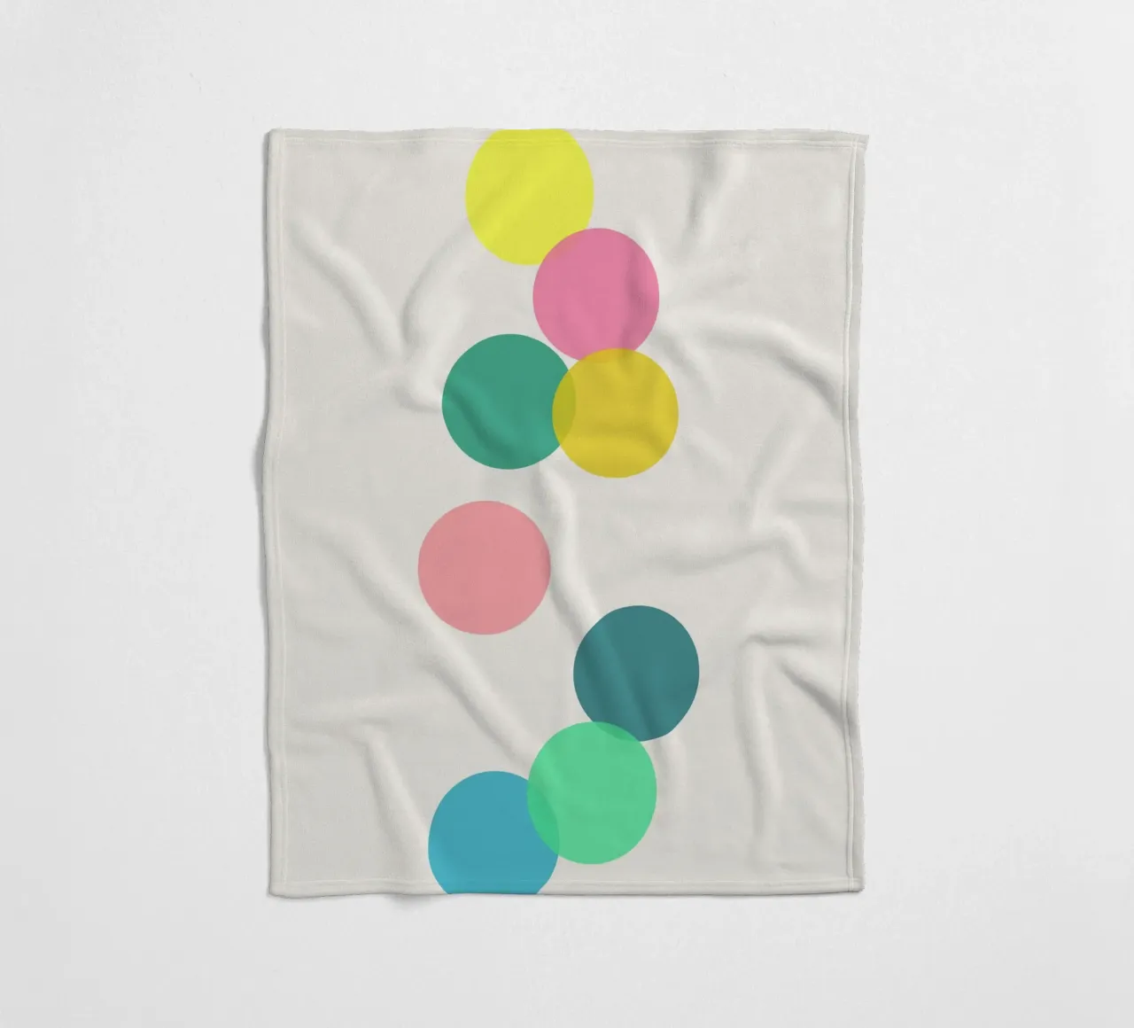 Dans fleecedeken van Rose Beck Art