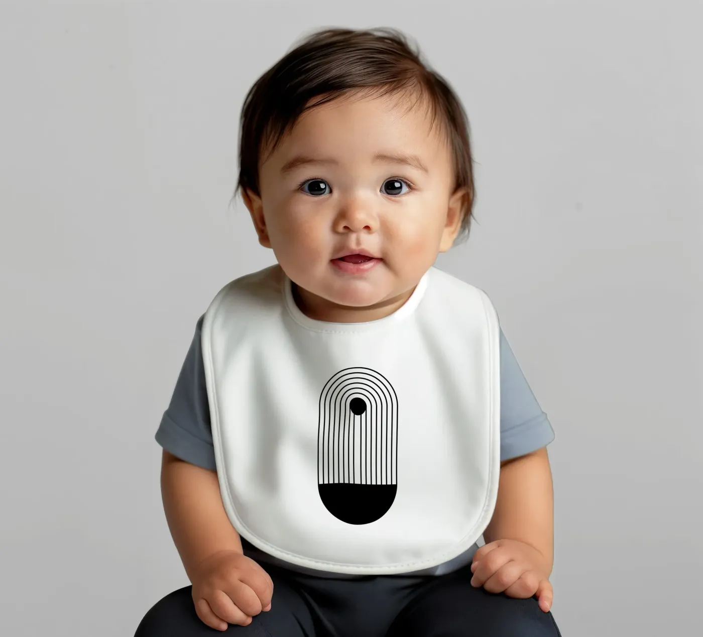 System baby slabbetje van Rose Beck Art