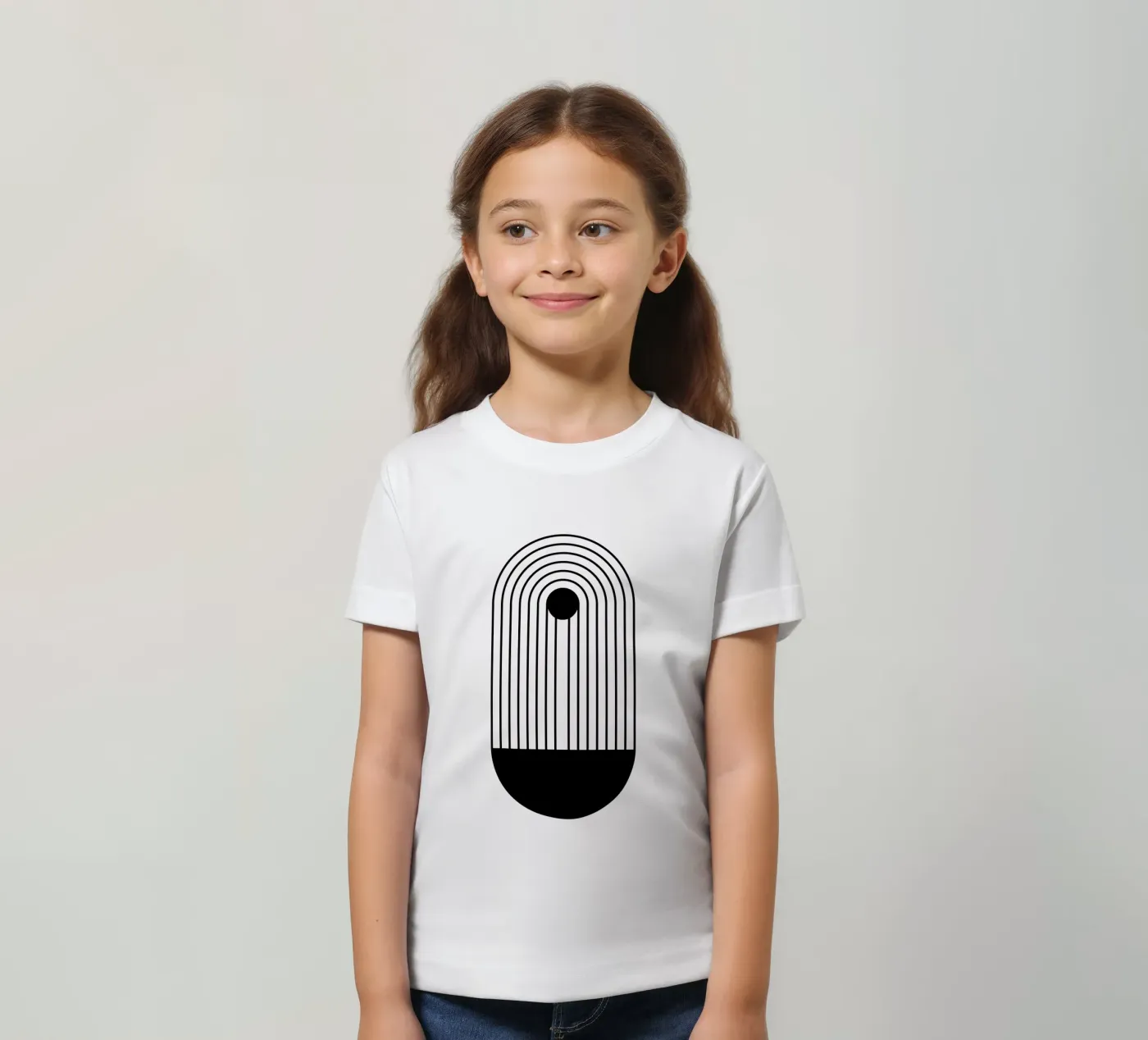 Systeem kinder t-shirt van Rose Beck Art