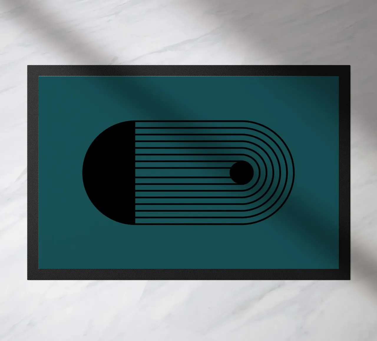 System Fußmatte von Rose Beck Art