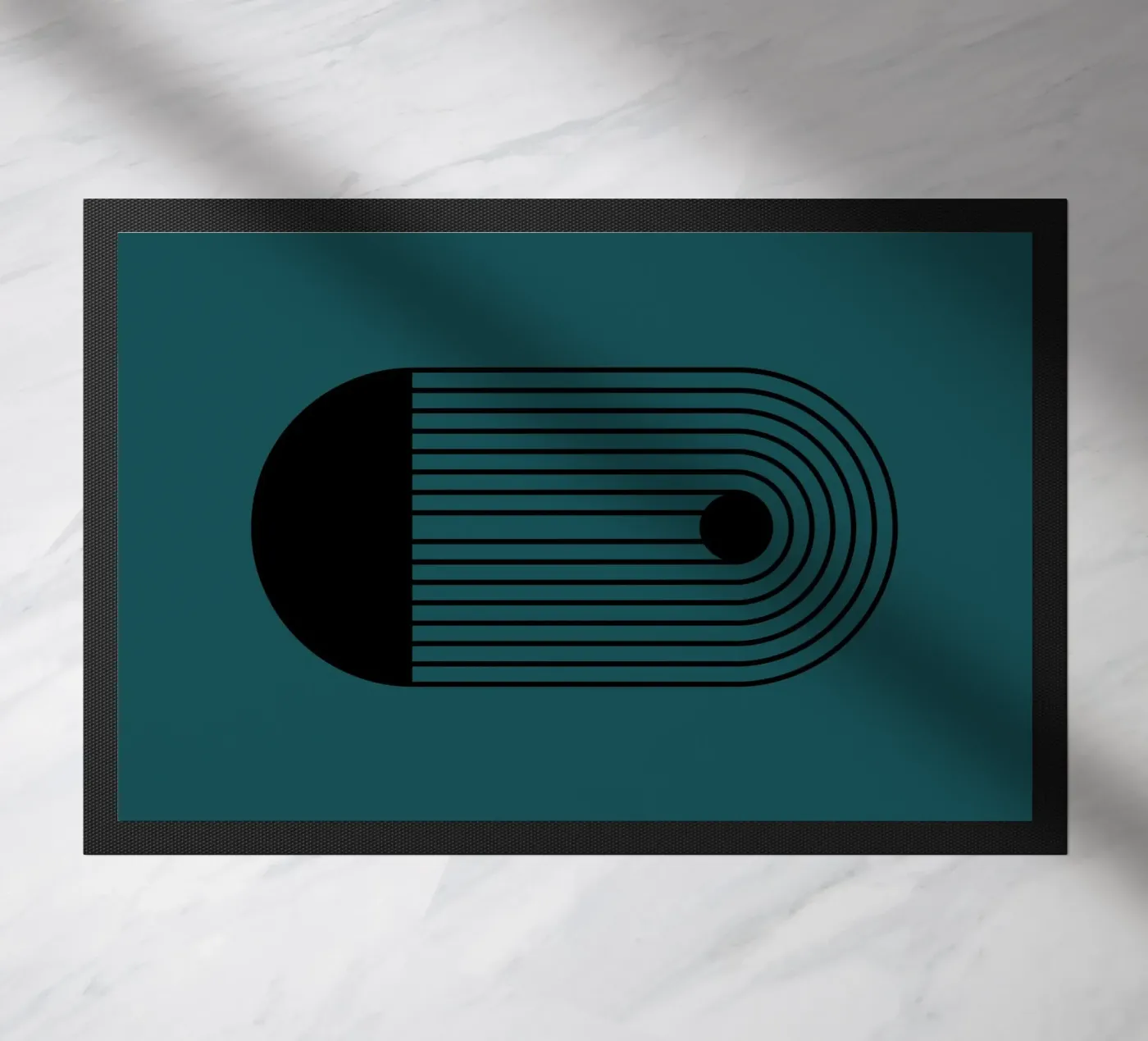 System Fußmatte von Rose Beck Art