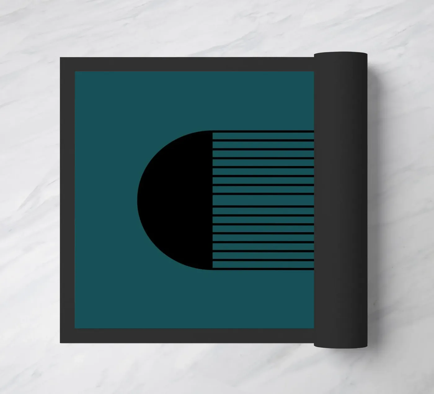 System Fußmatte von Rose Beck Art