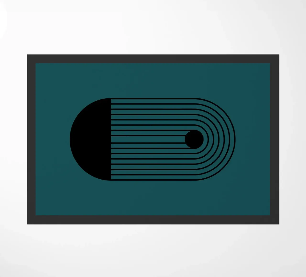 System Fußmatte von Rose Beck Art