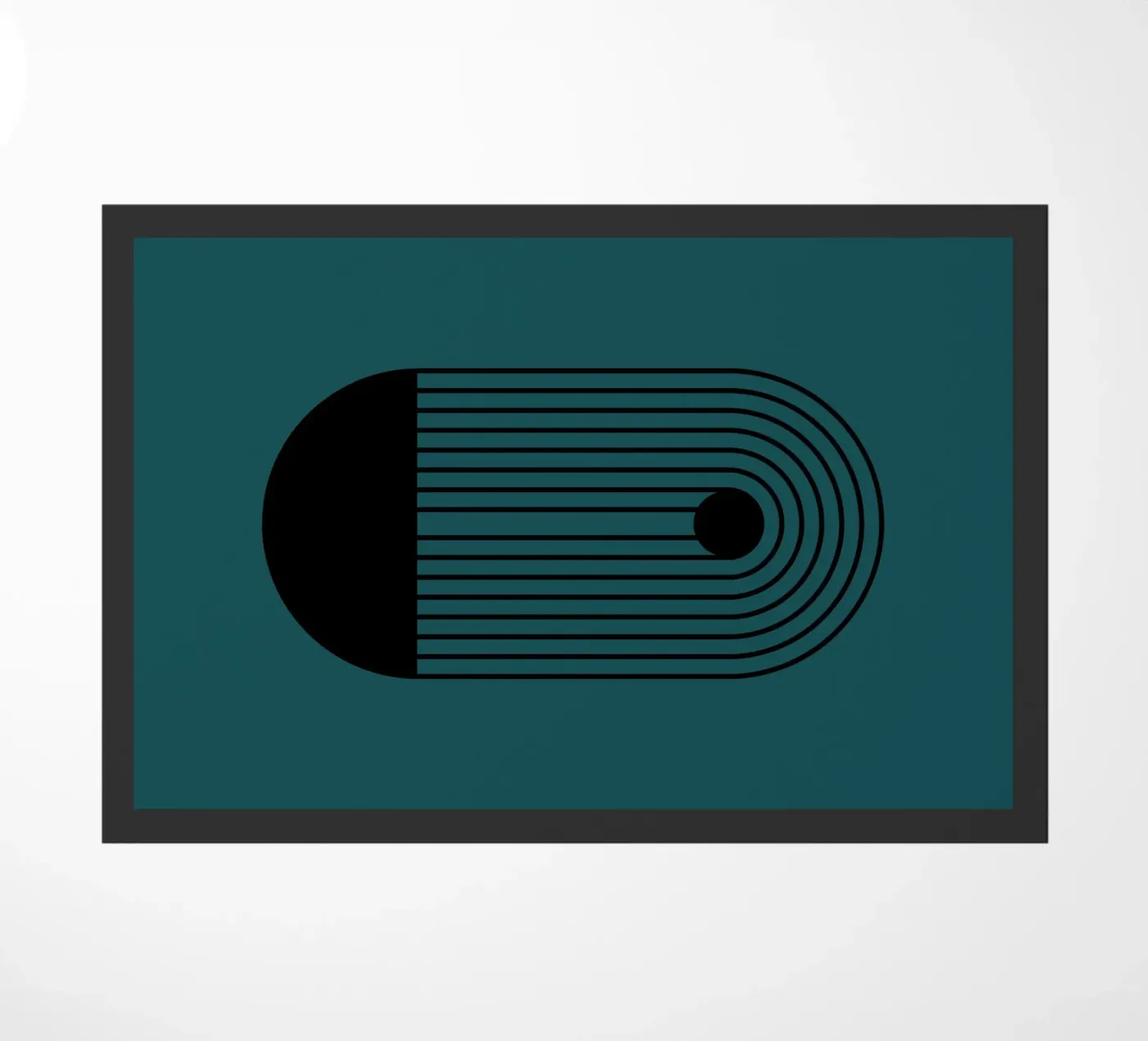 System Fußmatte von Rose Beck Art