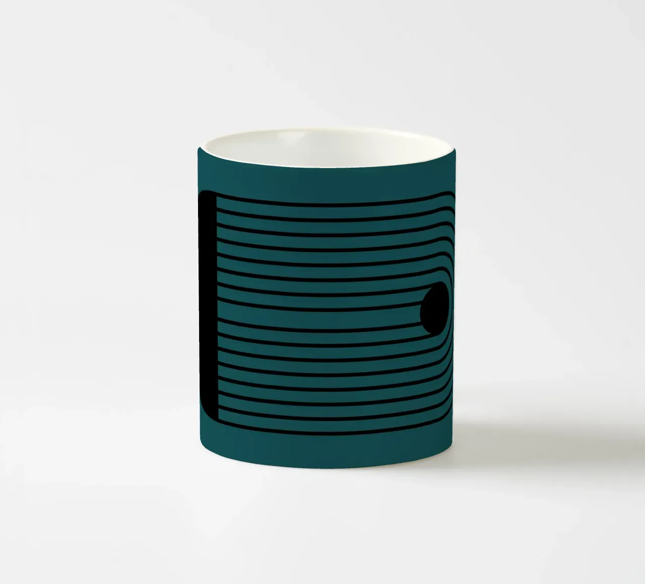 System ceramic mug by Rose Beck Art