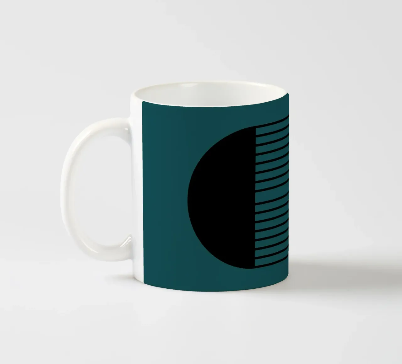 System ceramic mug by Rose Beck Art