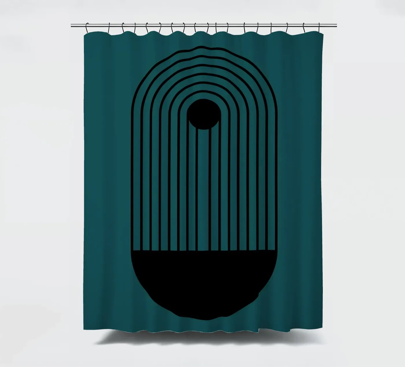 System Duschvorhang von Rose Beck Art