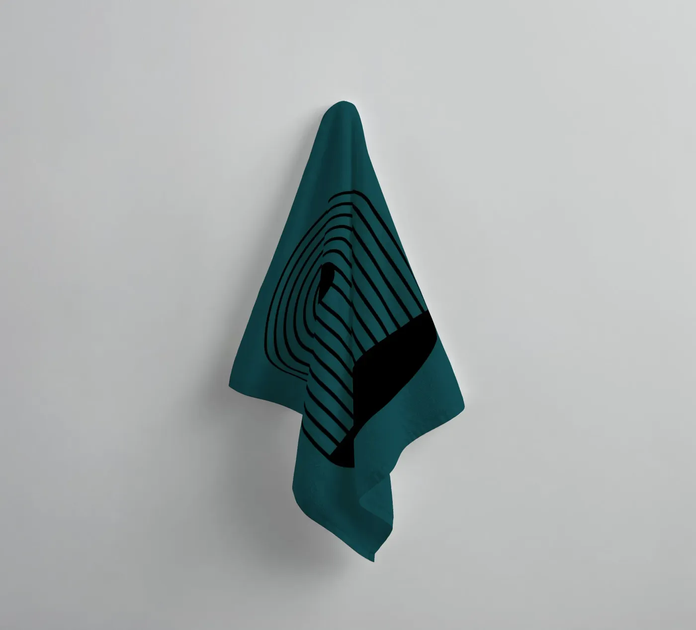 System badhanddoek van Rose Beck Art