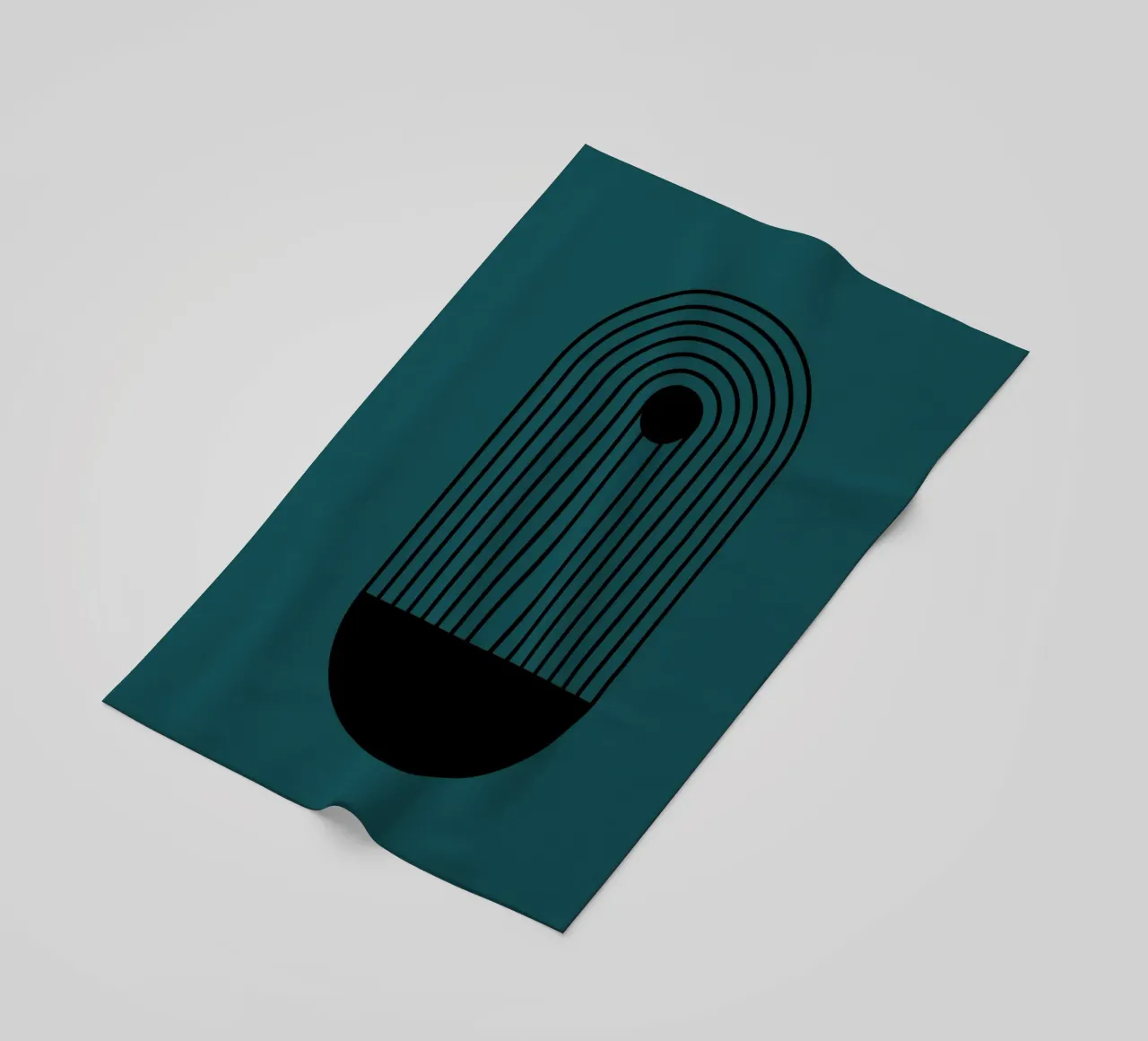 System Strandtuch von Rose Beck Art